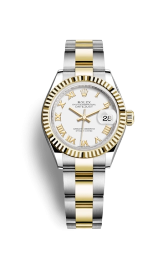 Rolex Lady-Datejust 28 279173 White Roman Oyster