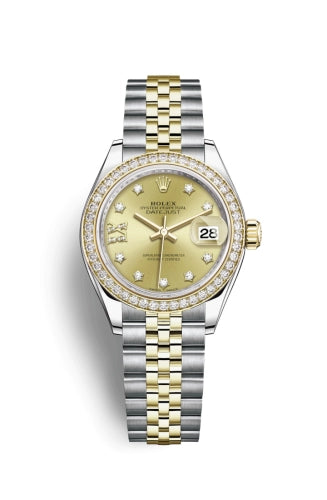 Rolex Lady-Datejust 28 279383G Champagne Jubilee