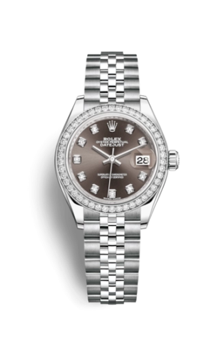 Rolex Lady-Datejust 28 279384G Grey Jubilee