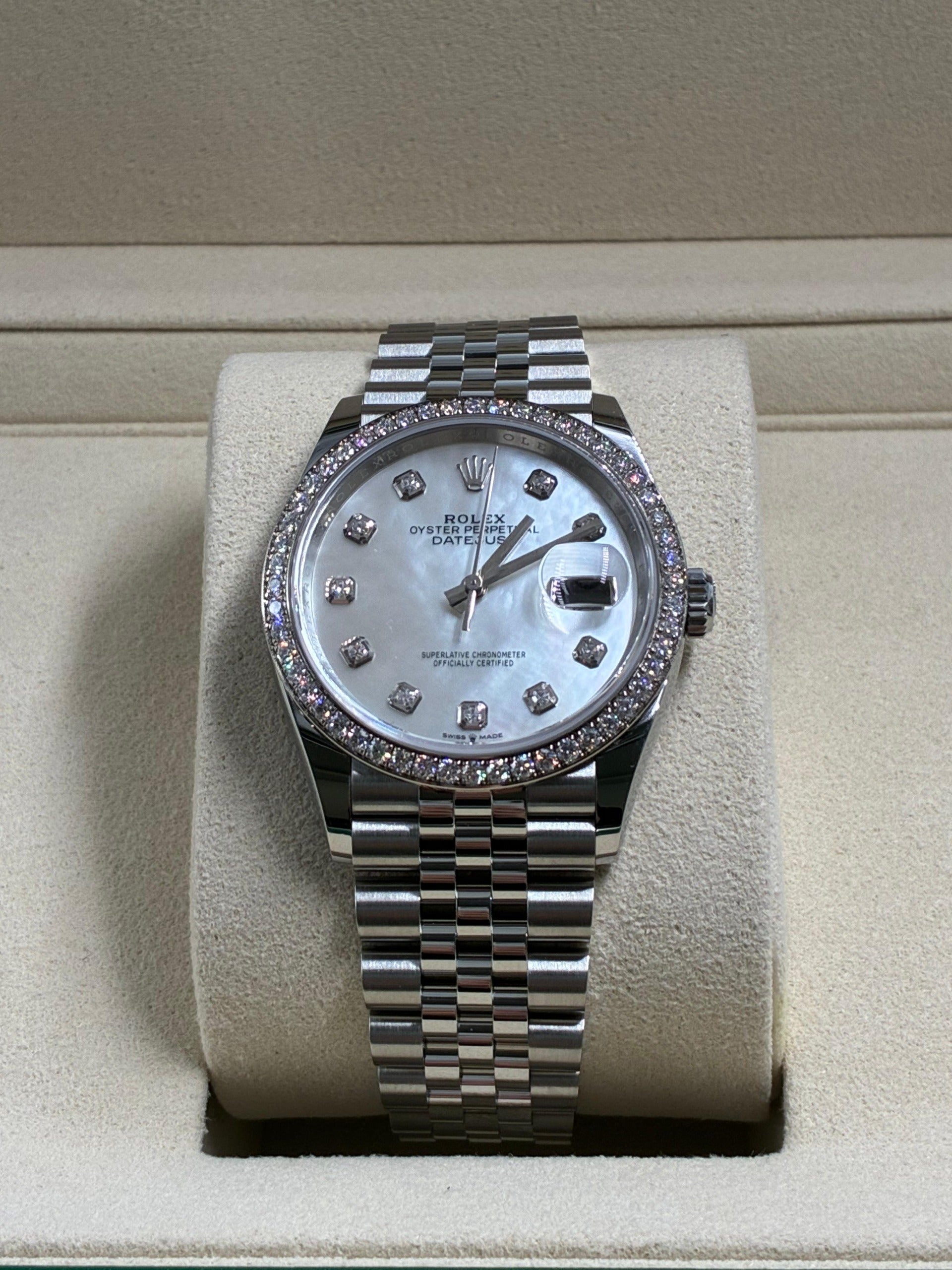 Rolex Datejust 36 126284RBR NG WHITE JUB