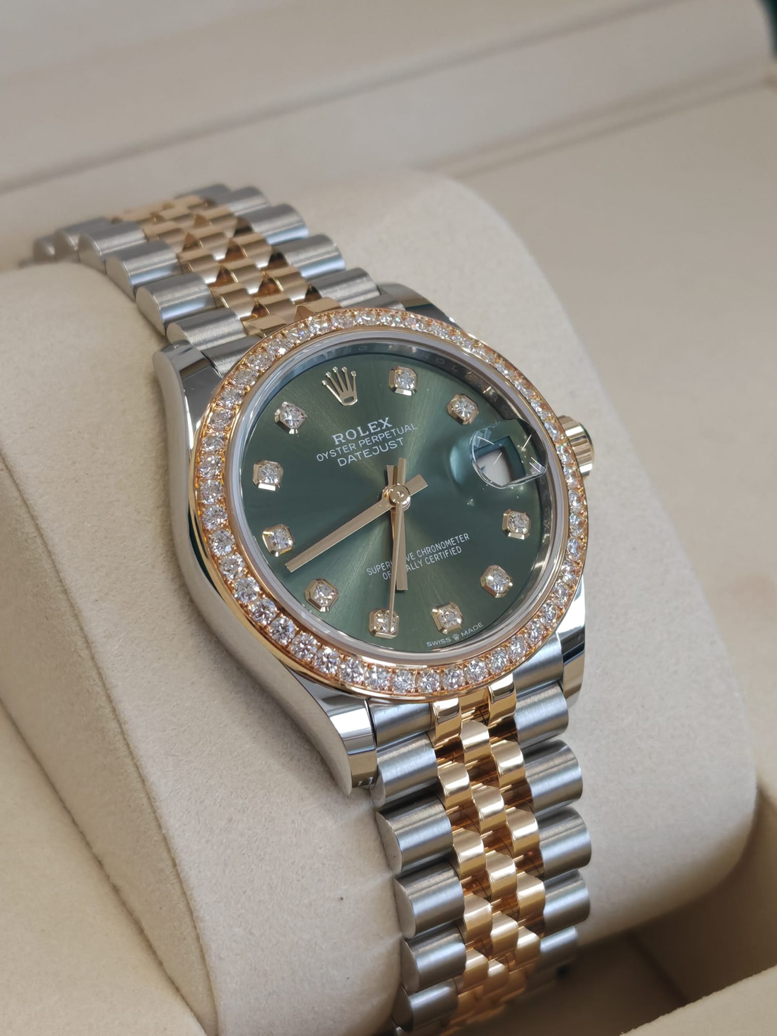 Rolex Datejust 31 278383RBR G Grünes Jubiläum 2025