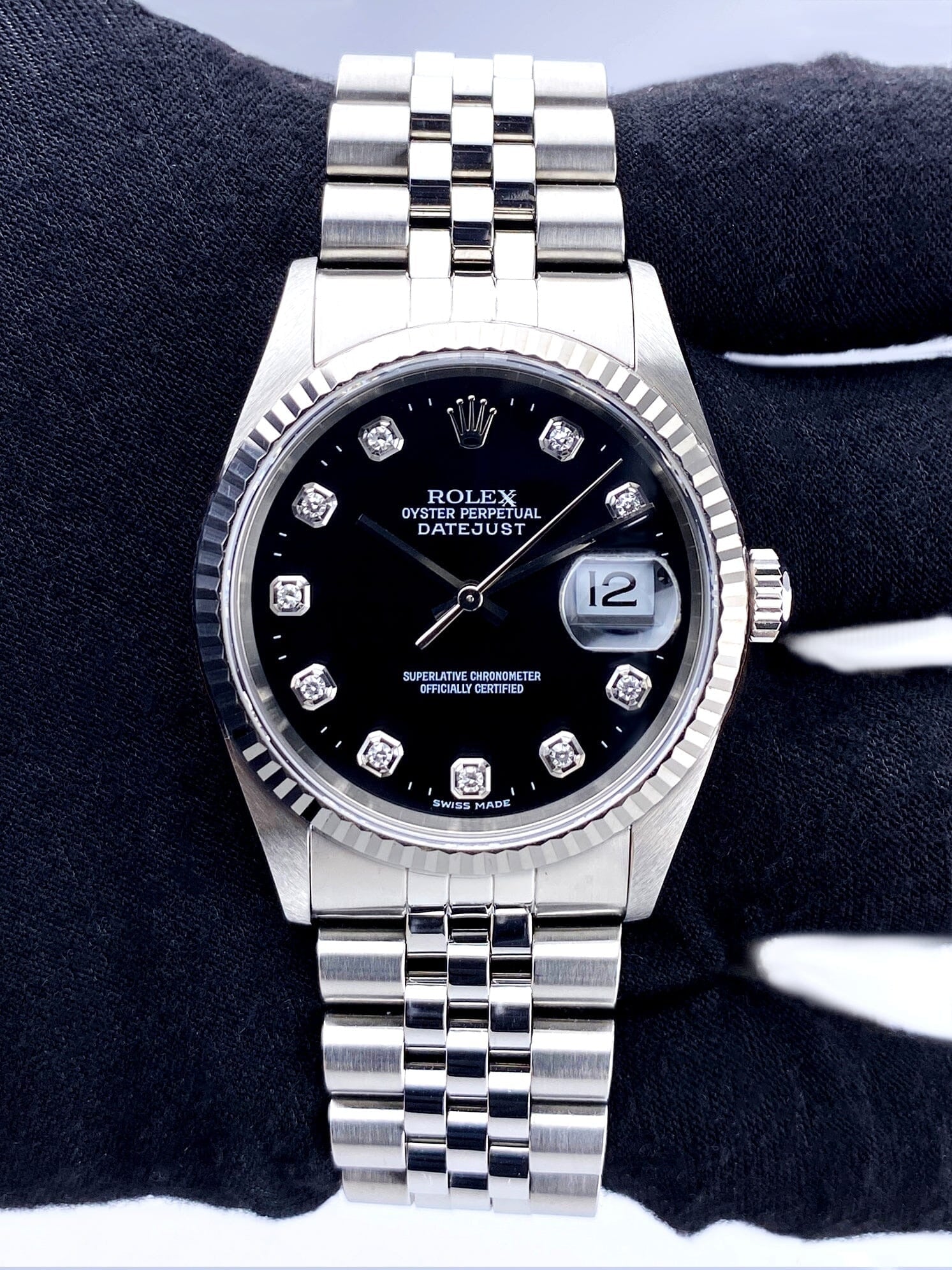 Rolex 16234G BLACK 2004