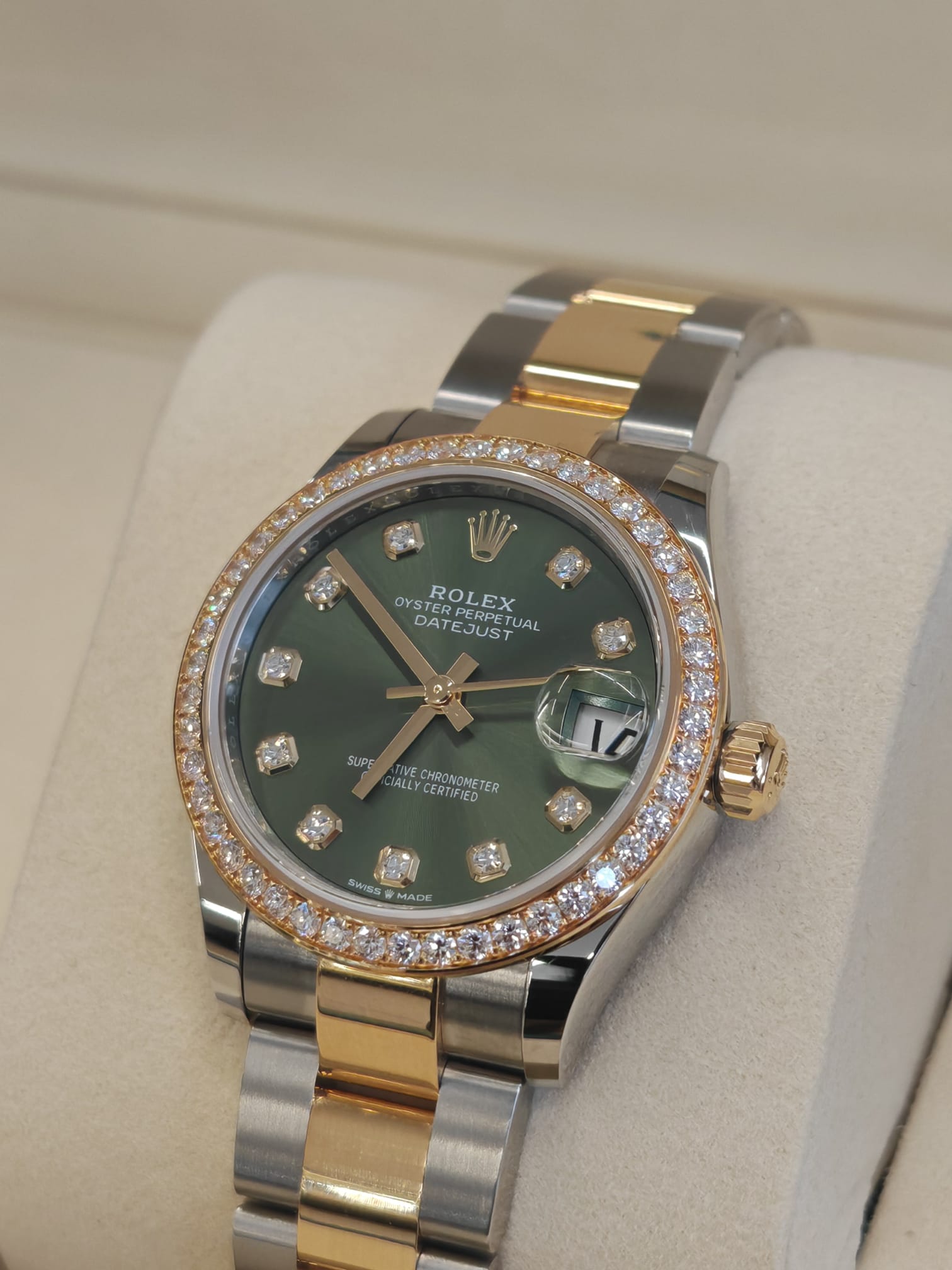 Rolex Datejust 31 278383RBR G Grüne Auster 2025