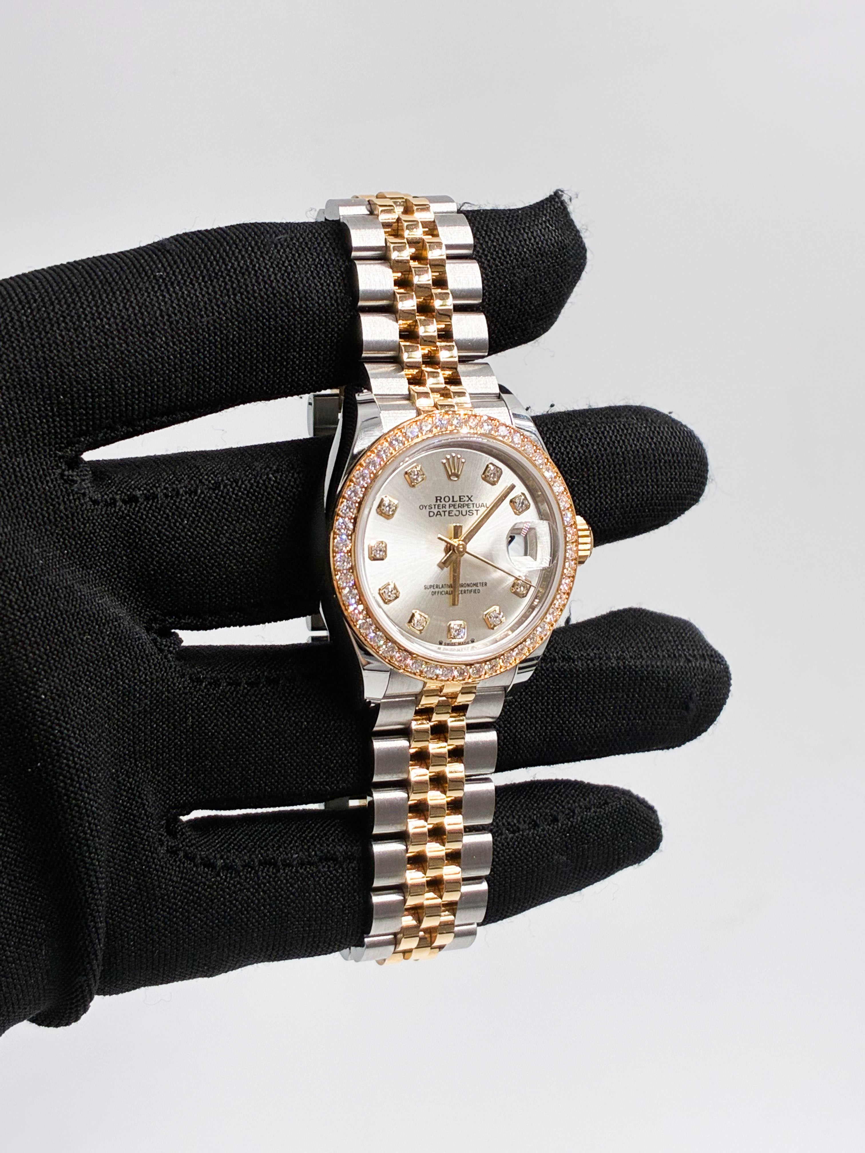 Rolex Datejust 31 278384RBR G Silver Jubilee