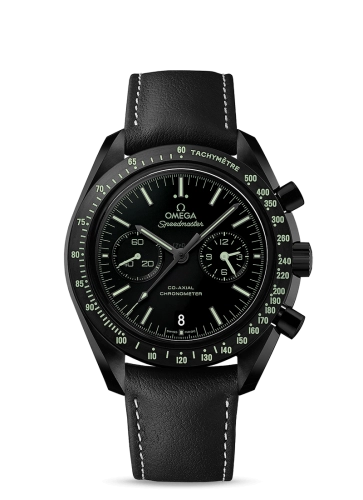 Omega 311.92.44.51.01.004 Speedmaster Moonwatch Co-Axial Dark Side of the Moon Pitch Black