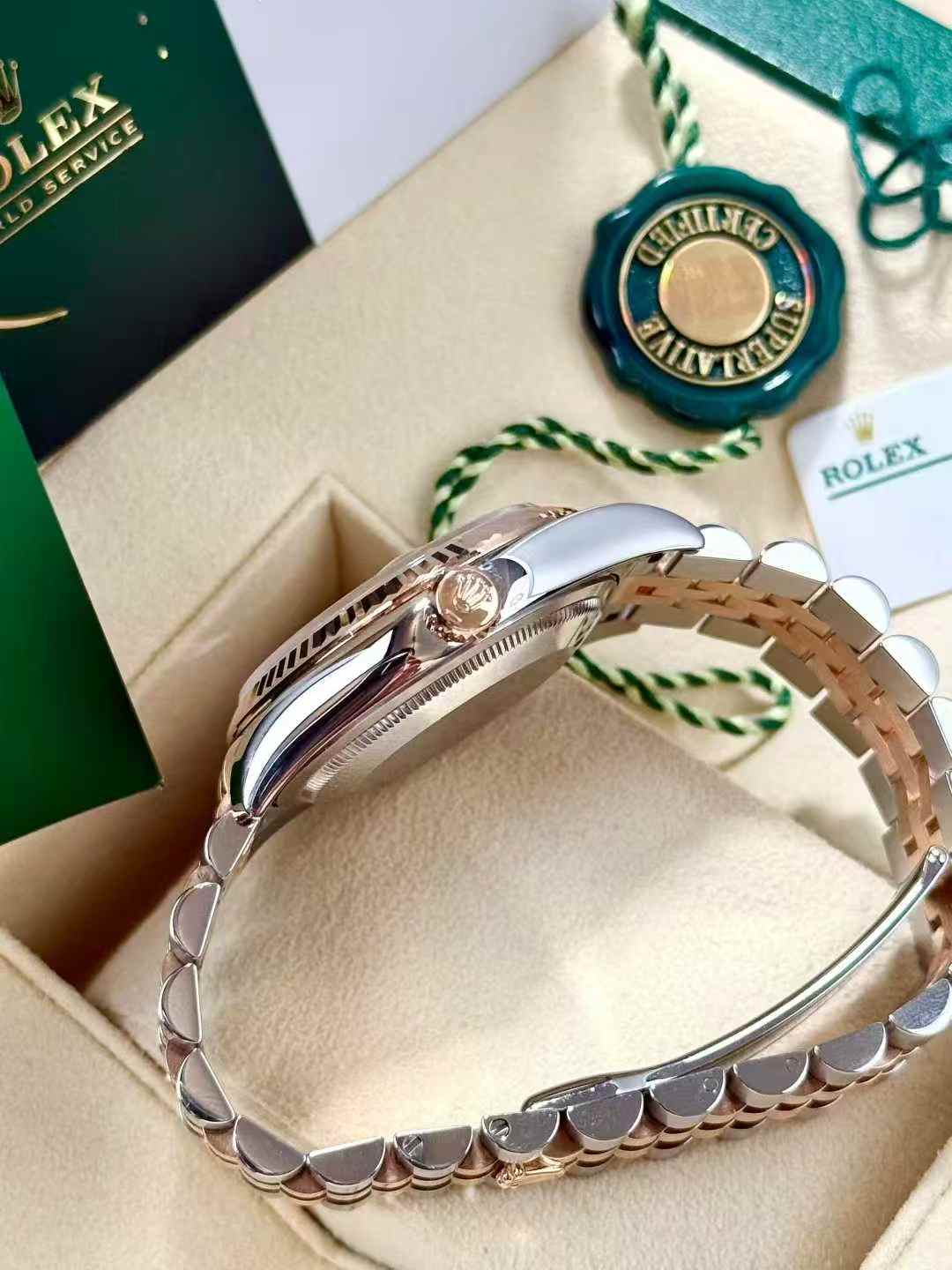 Rolex 116231 silver  diamond  jubilee  22links