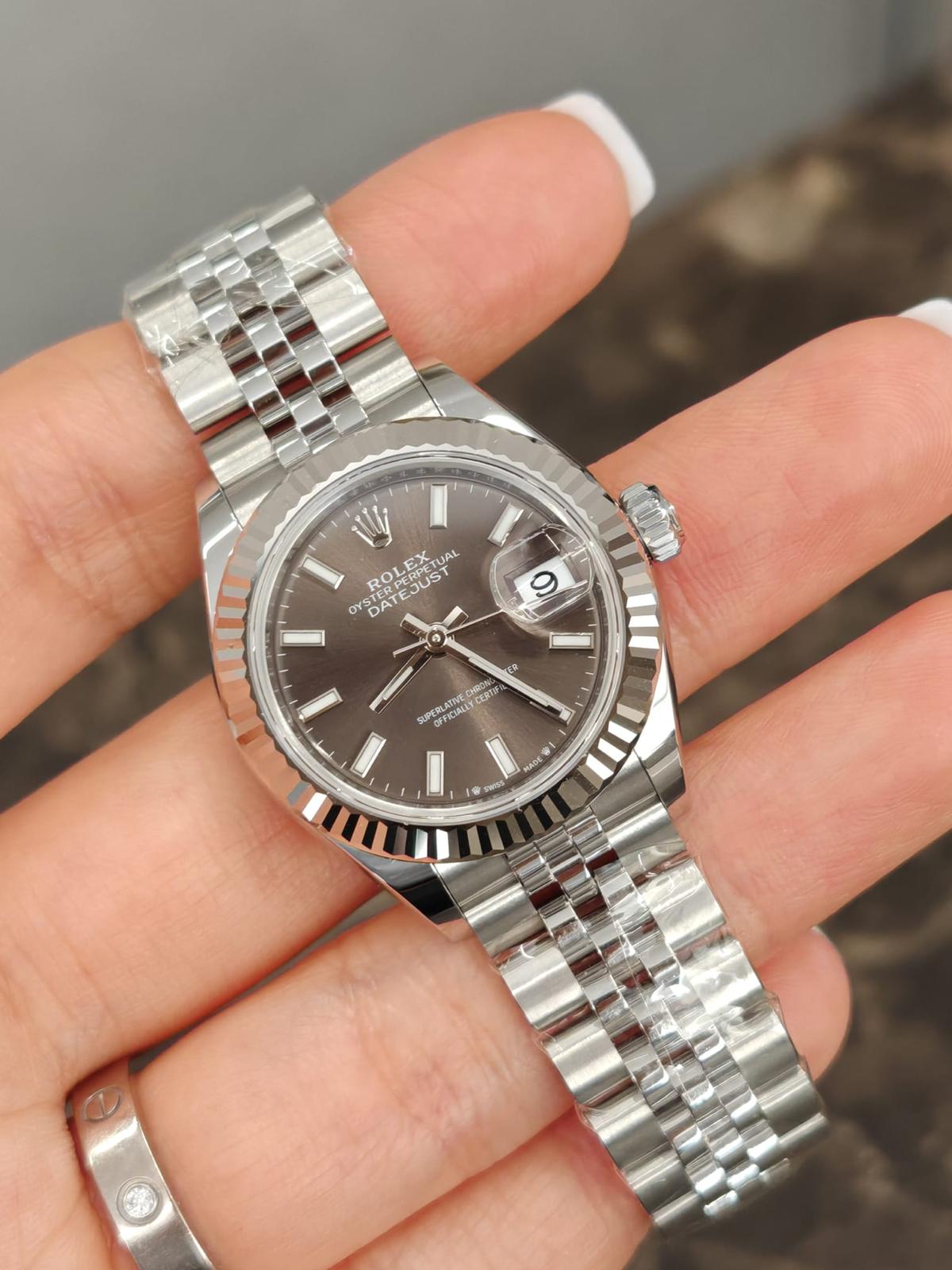 Rolex Lady-Datejust 279174 Grauer Index Jubilee 2025