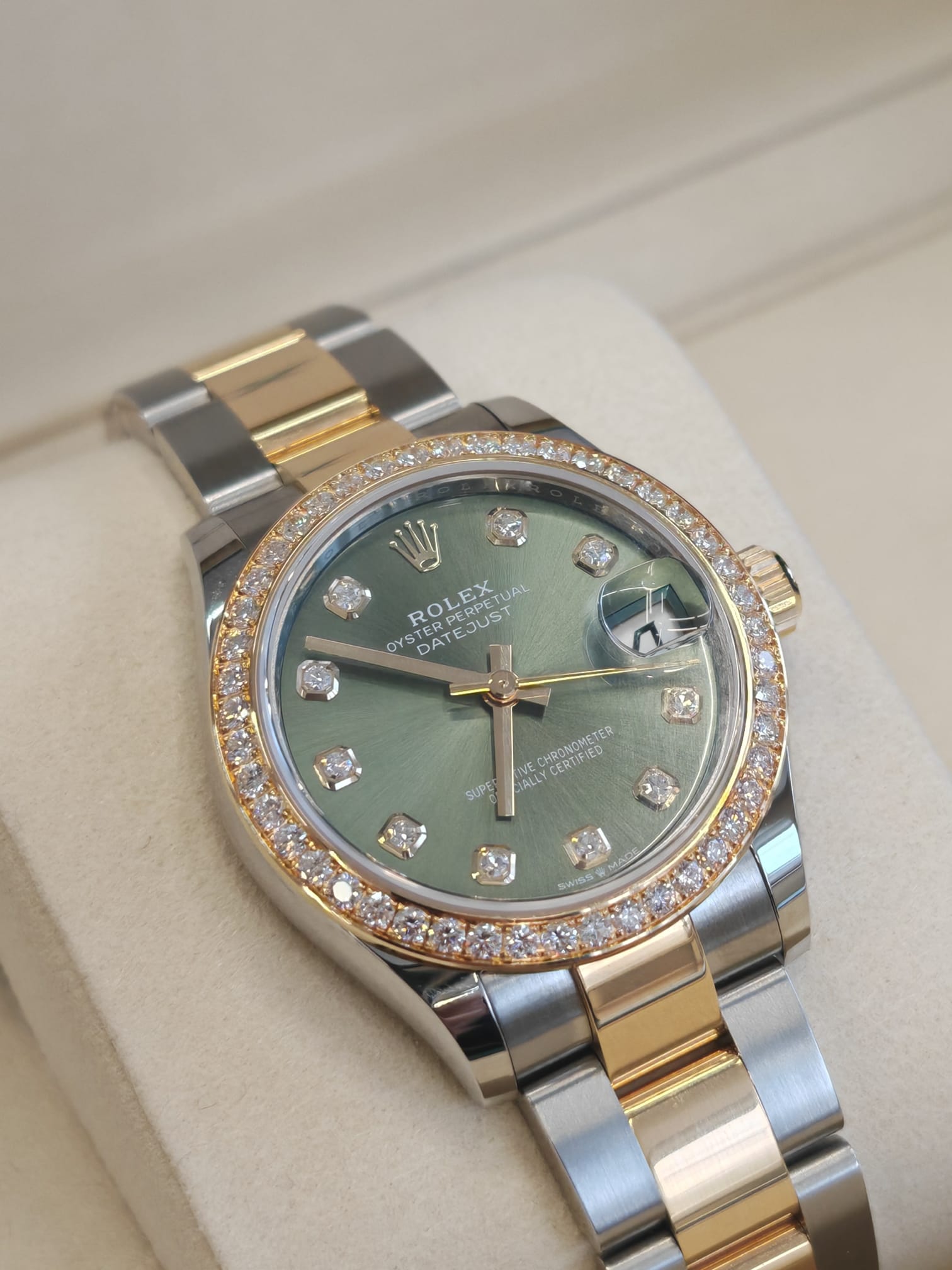 Rolex Datejust 31 278383RBR G Grüne Auster 2025