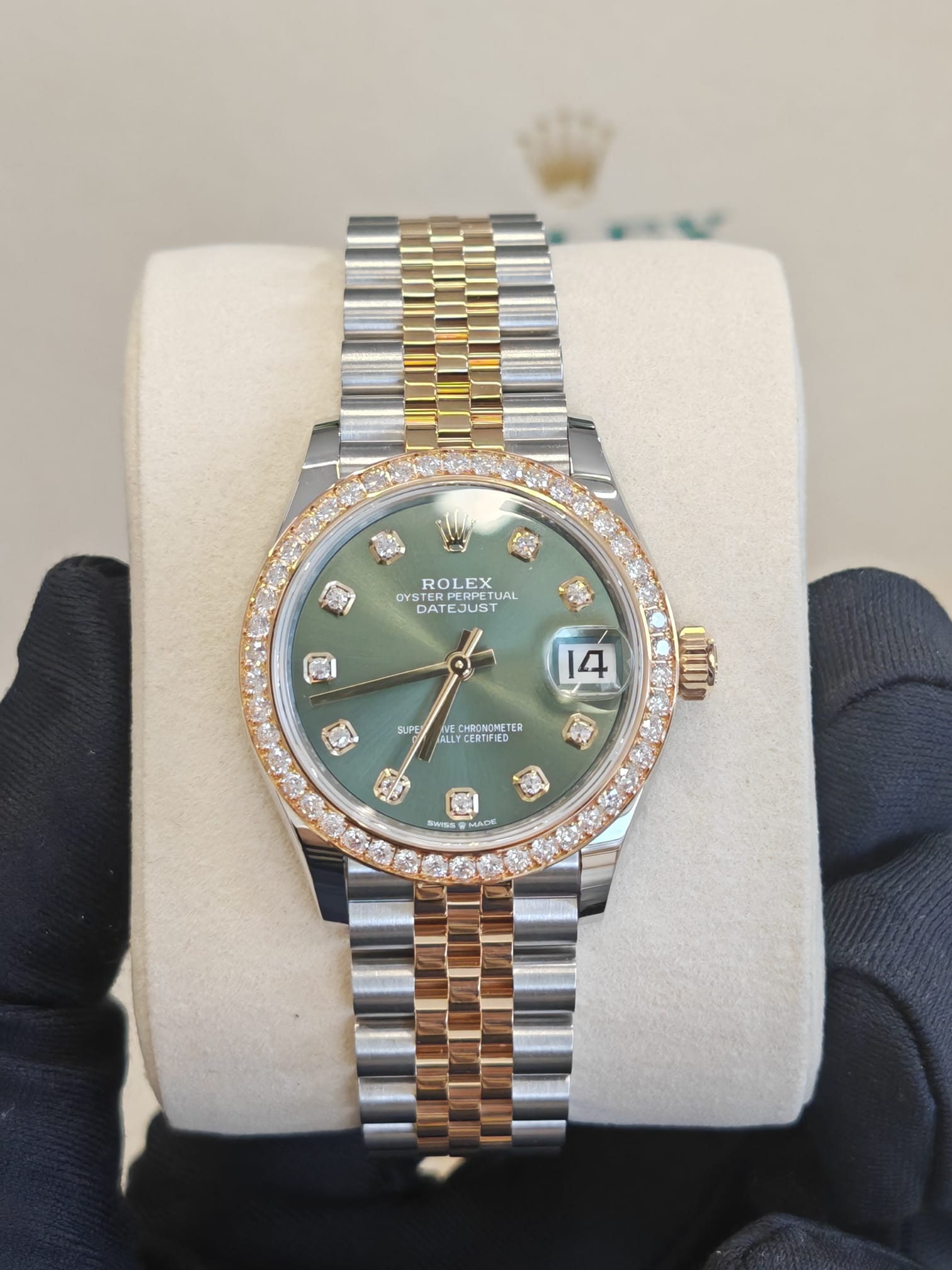 Rolex Datejust 31 278383RBR G Grünes Jubiläum 2025