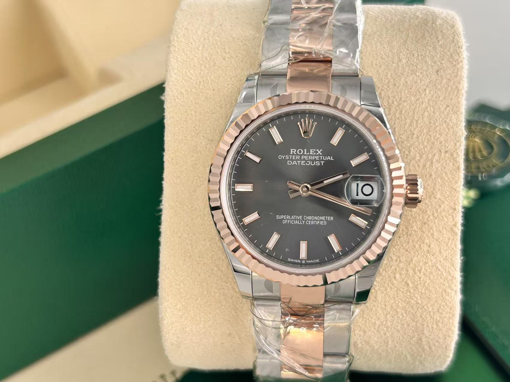 Rolex Datejust 31 278271 Grau Index Oyster 2024