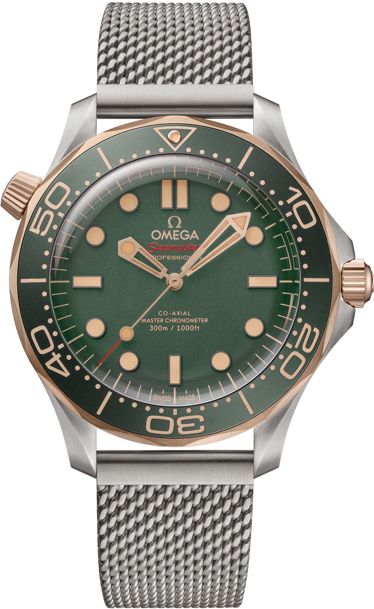 Omega 210.90.42.20.10.001 Seamaster Diver 300m Gold On