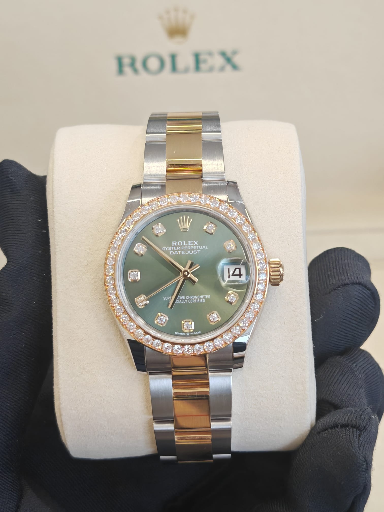 Rolex Datejust 31 278383RBR G Grüne Auster 2025