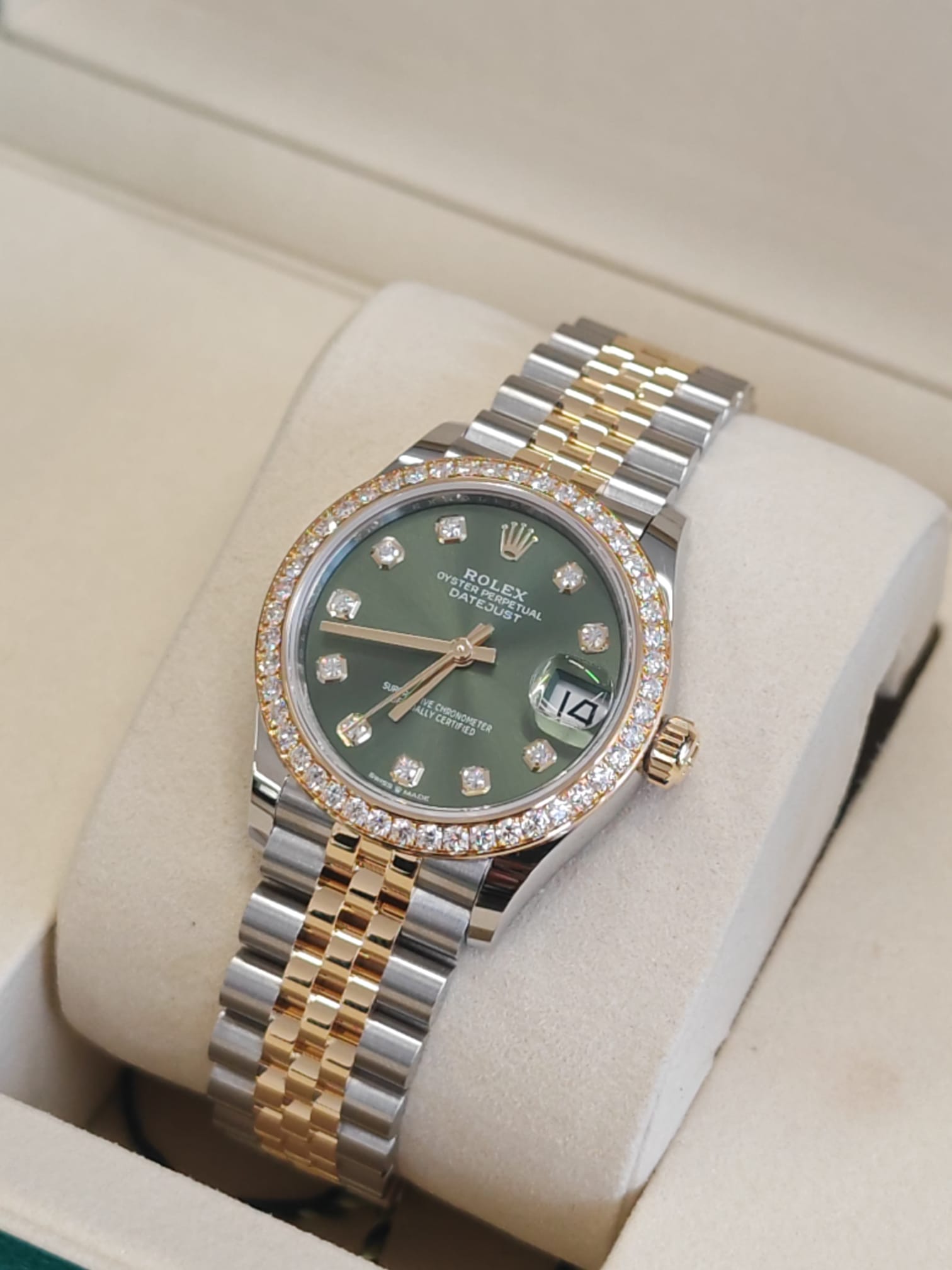 Rolex Datejust 31 278383RBR G Grünes Jubiläum 2025