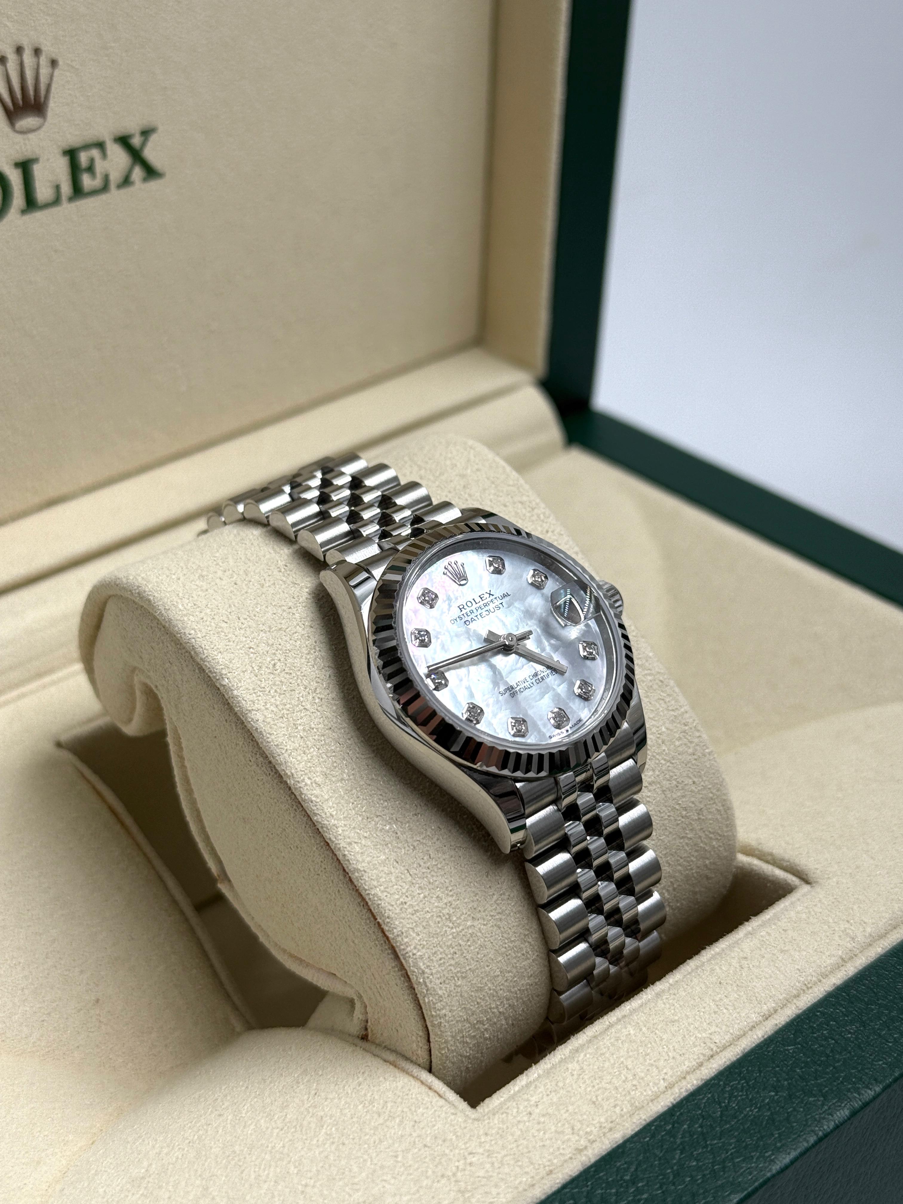 Rolex Datejust 31 278274Ng Weißes Jubiläum 2025
