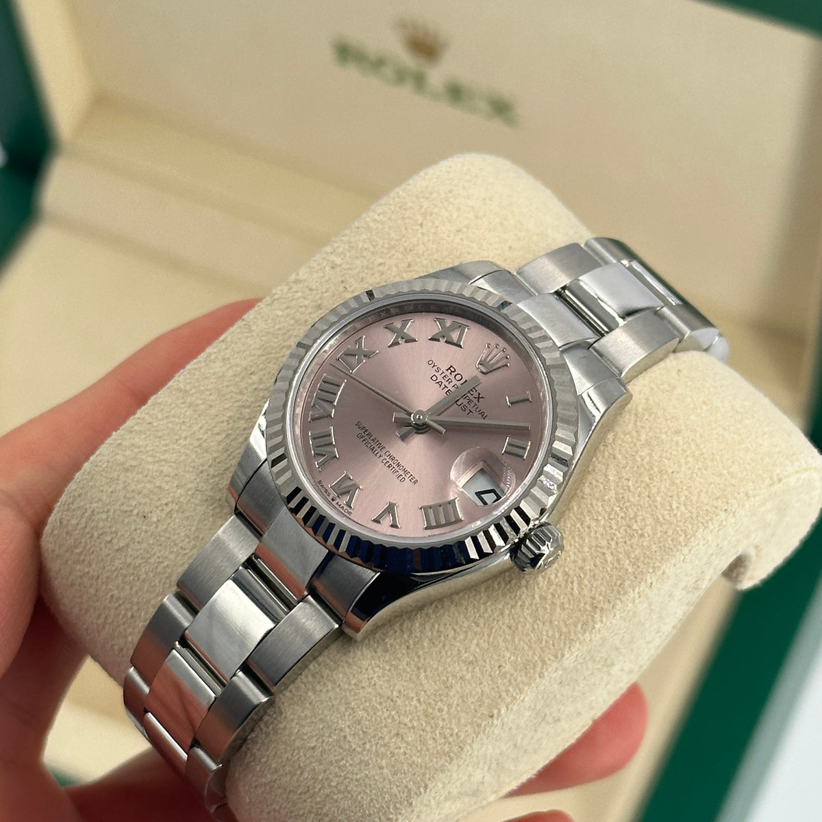 Rolex Datejust 31 278274 Pink Roman Oyster 2026