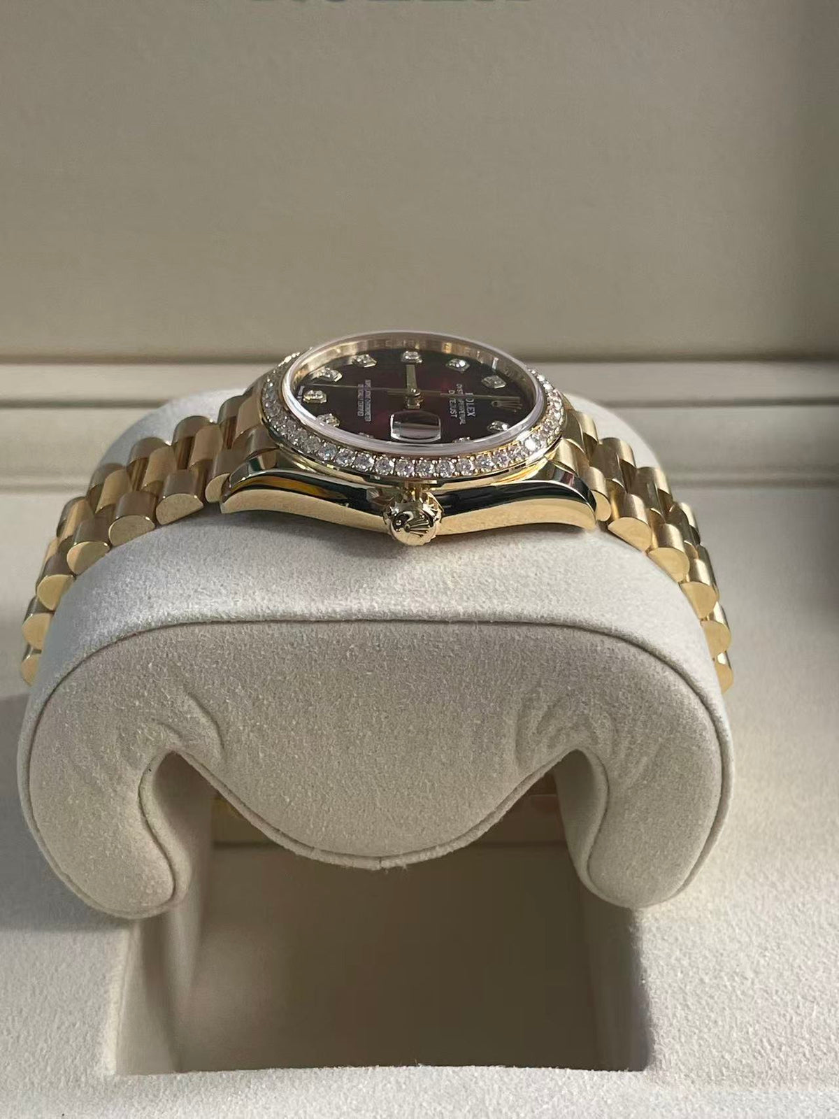 Rolex Datejust 31 278288RBR G Red Ombre President 2026