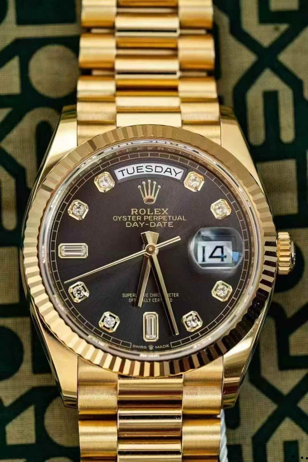 Rolex Day-Date 36 128238 Grey 2022 Full Set