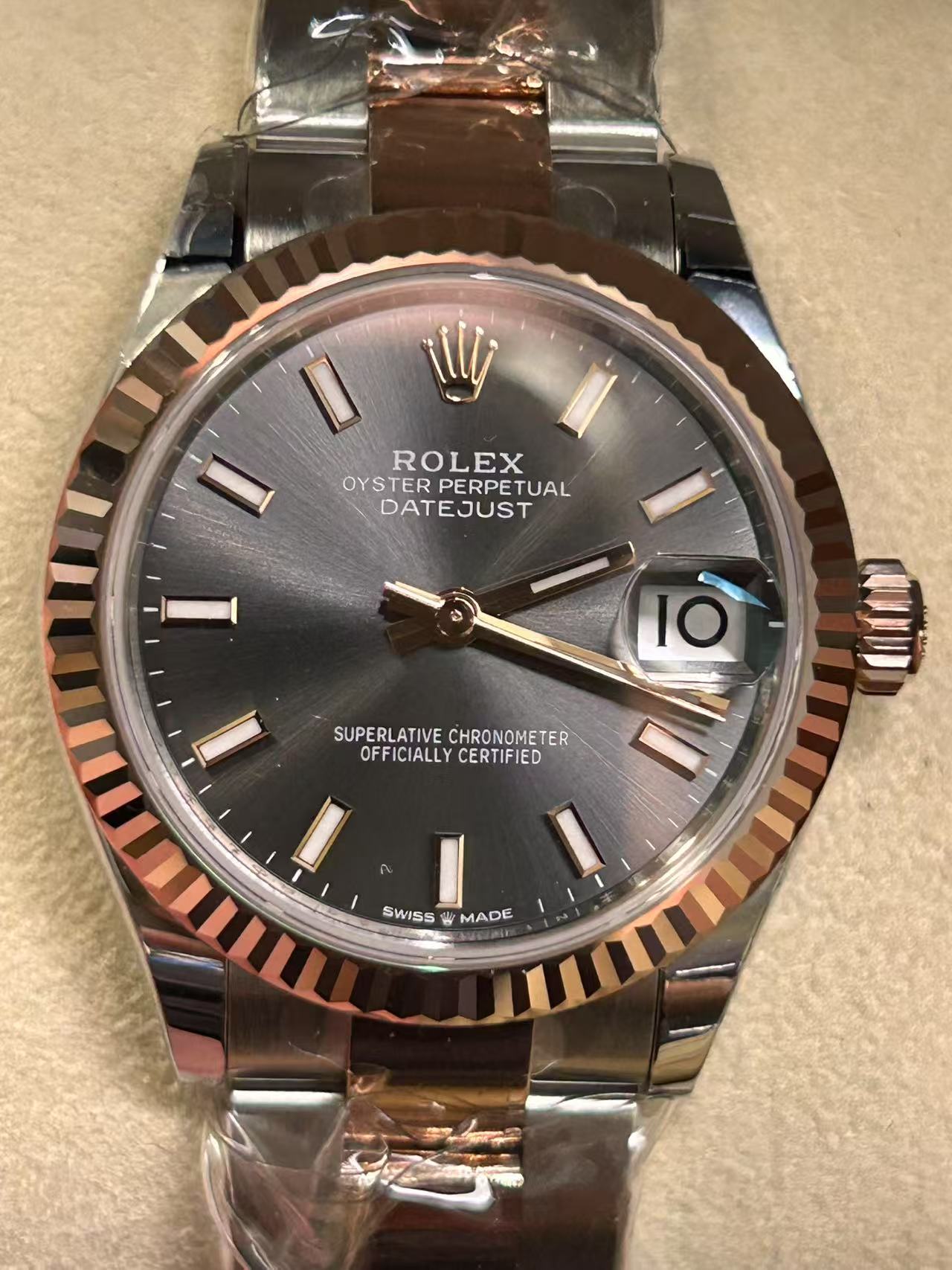 Rolex Datejust 31 278271 Grau Index Oyster 2024