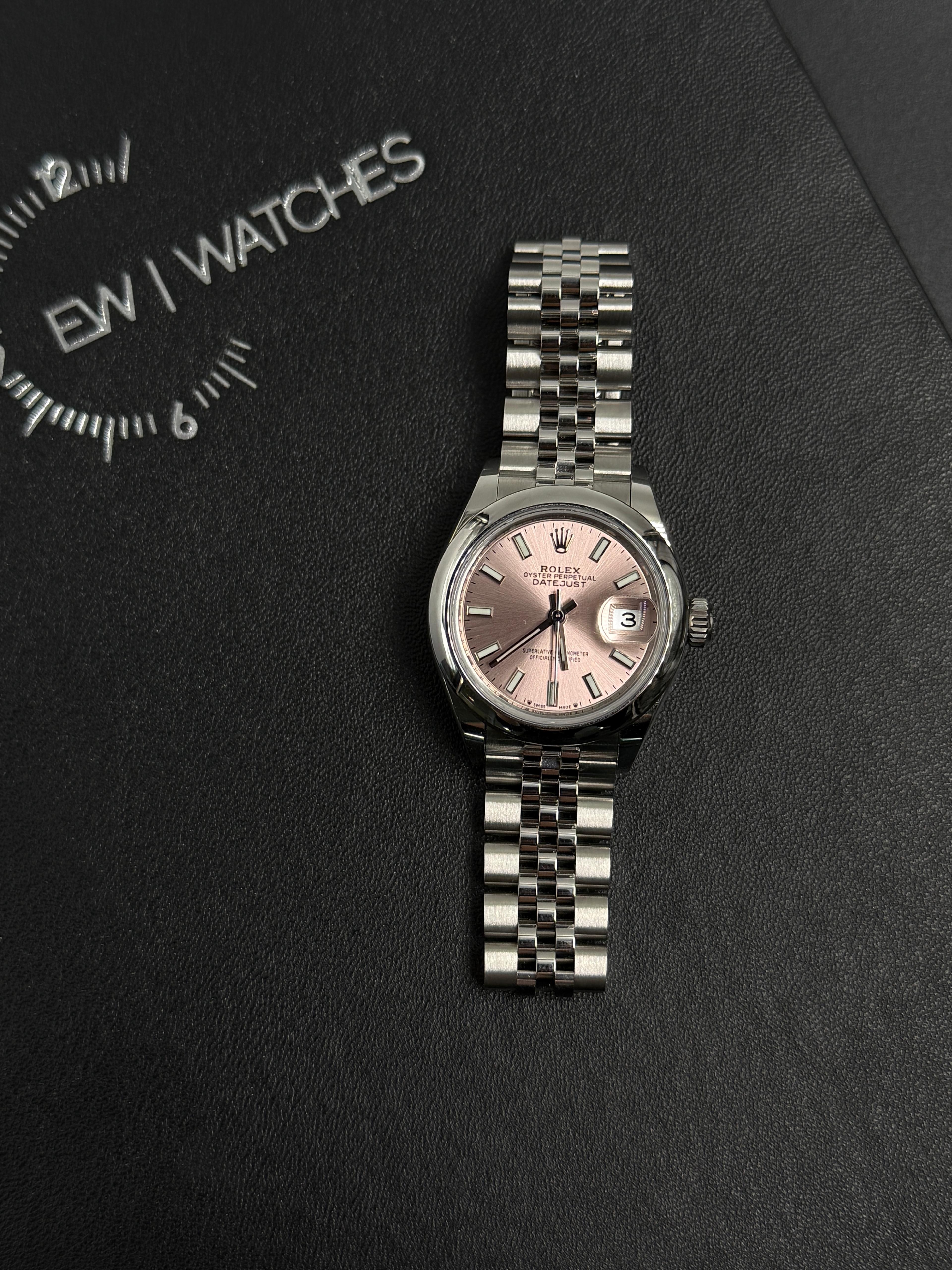 Rolex Lady-Datejust 279160 Pink Index Jubilee 2025