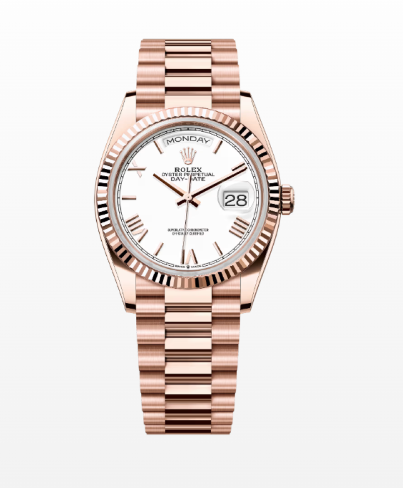 Rolex Day-Date 36 128235 White Roman 2026
