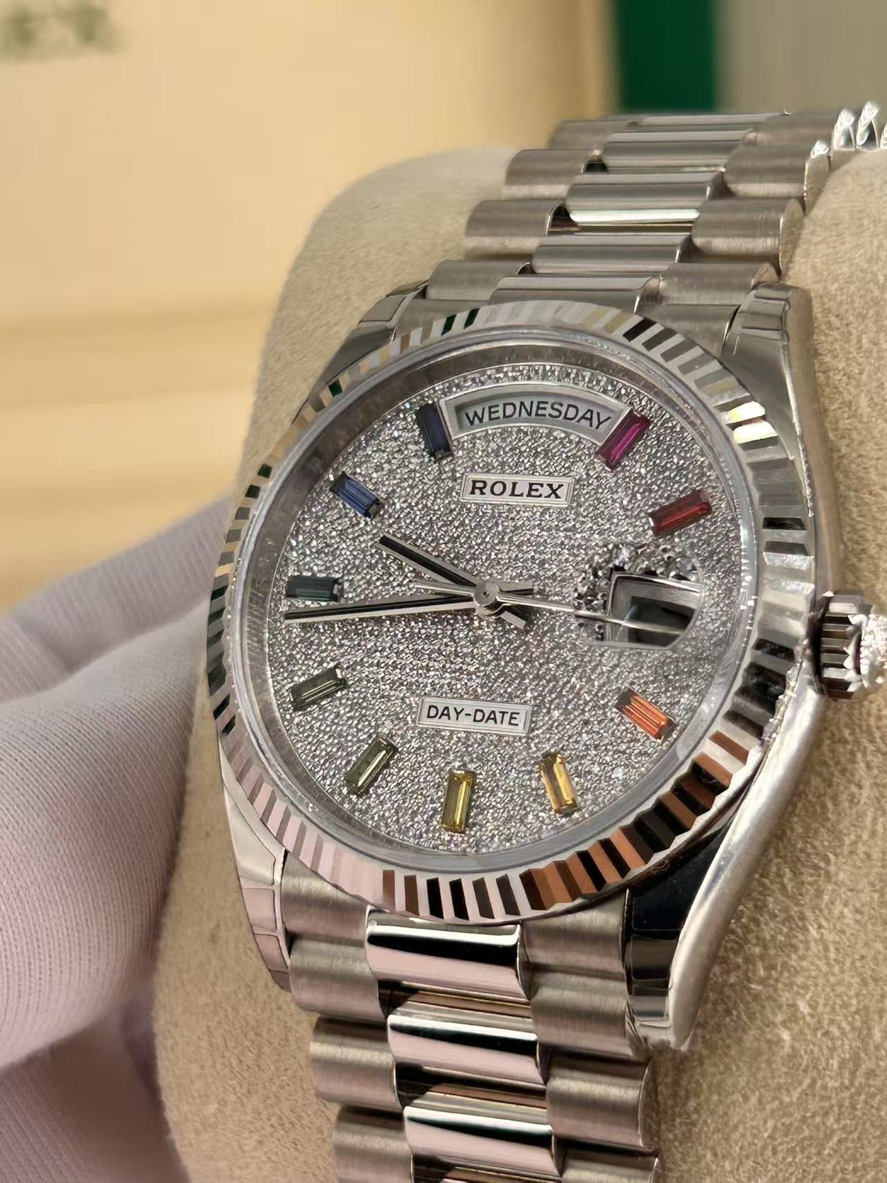 ROLEX 128239 PAVE
