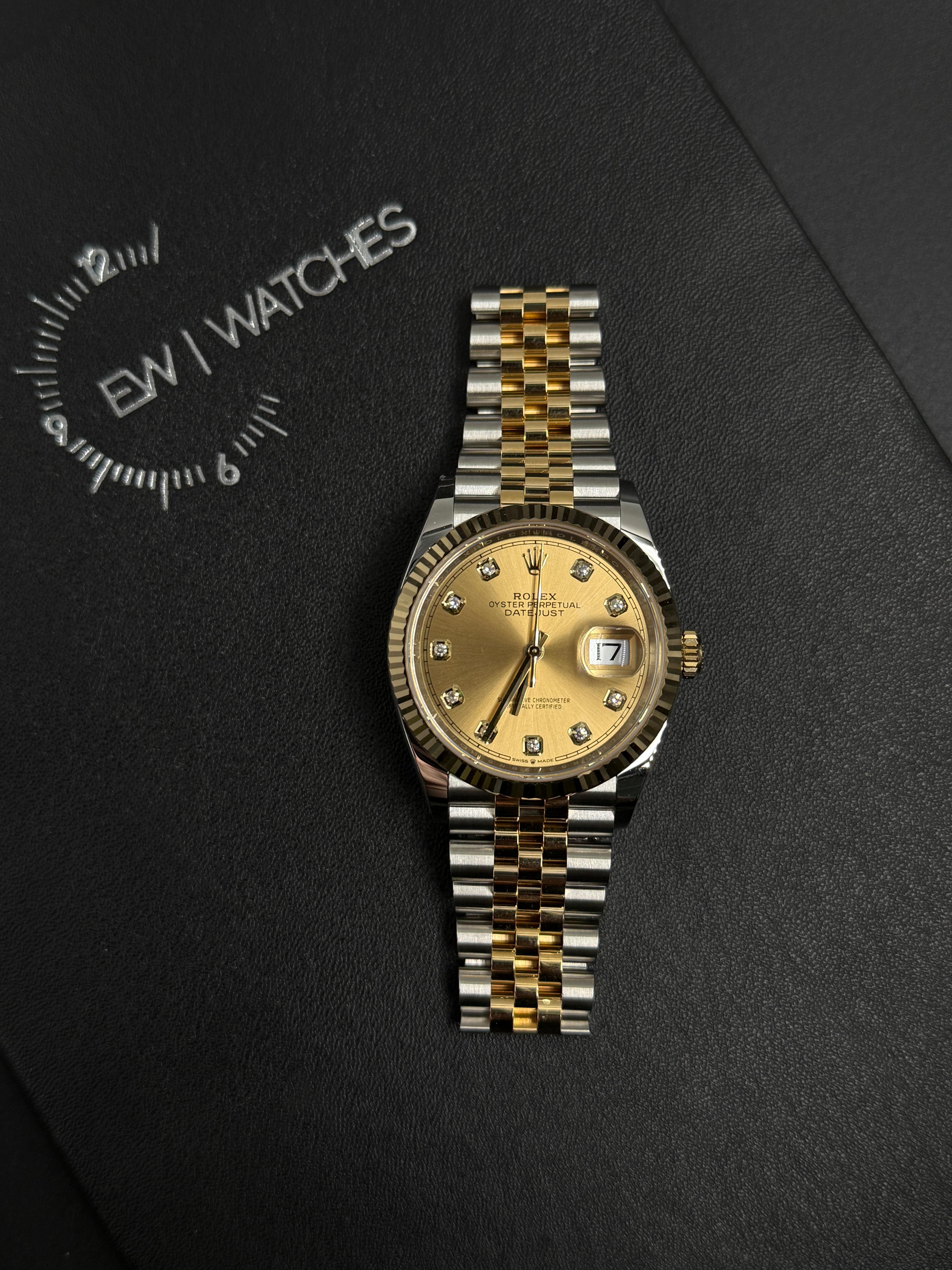 Rolex Datejust 36 126233G Champ Jubilee 2025