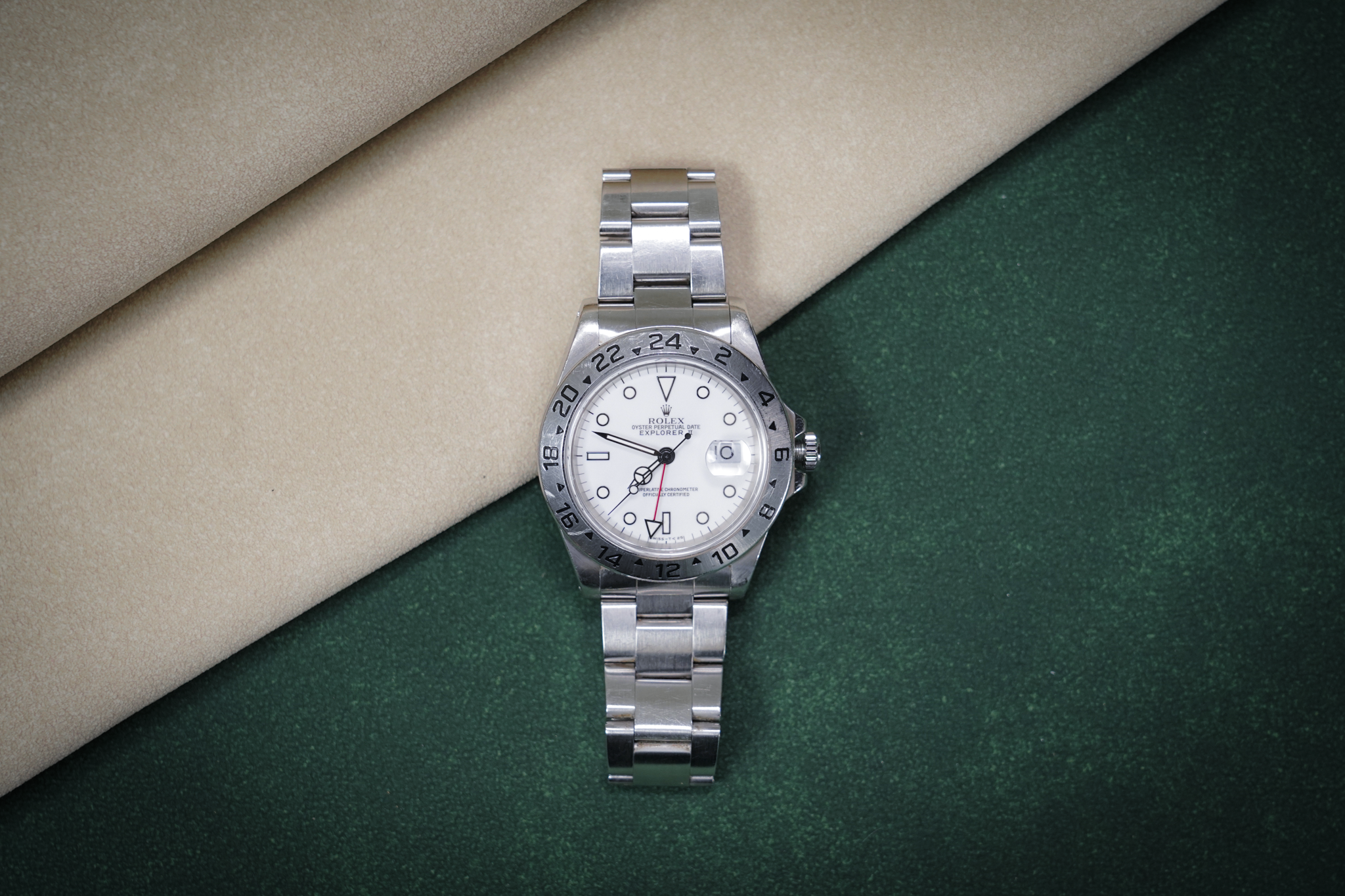 ROLEX 16570 white 1998 original paper