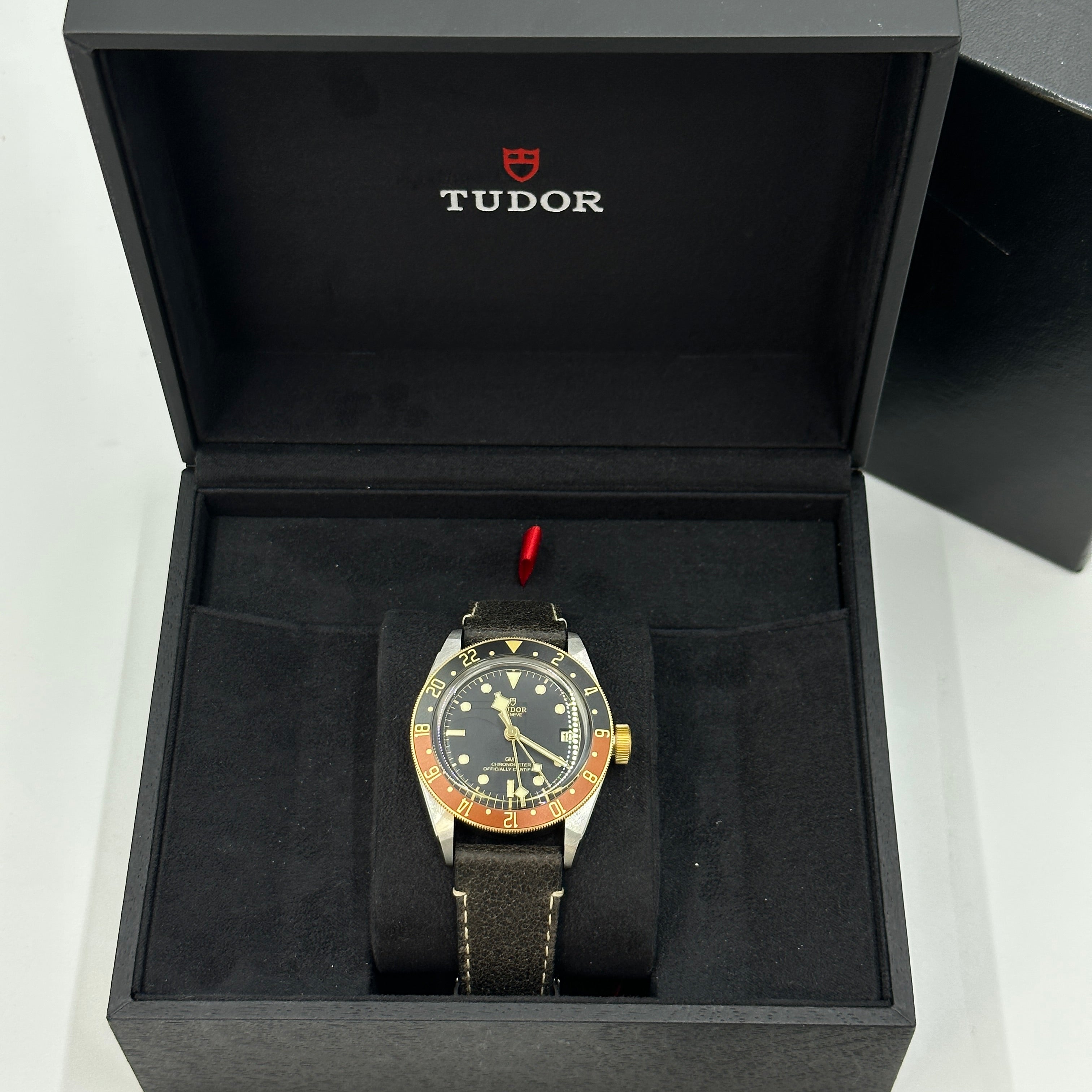 Tudor Black Bay GMT41mm 79833Mn-0003 Leather Strap 2024