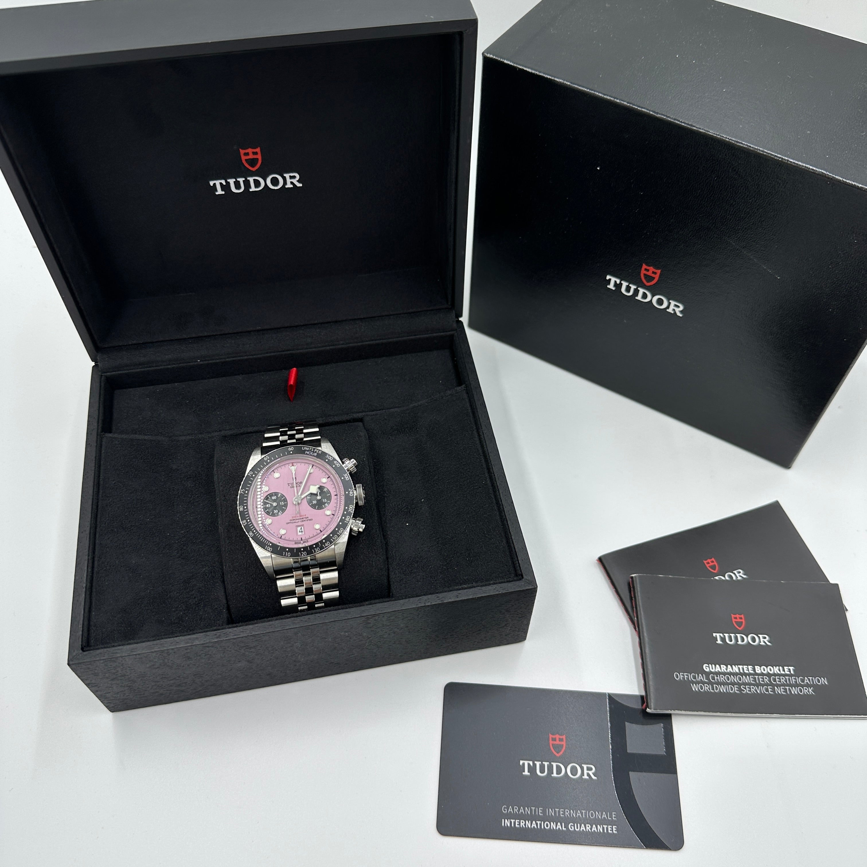 Tudor M79360N-0019 Heritage Black Bay Chronograph Pink