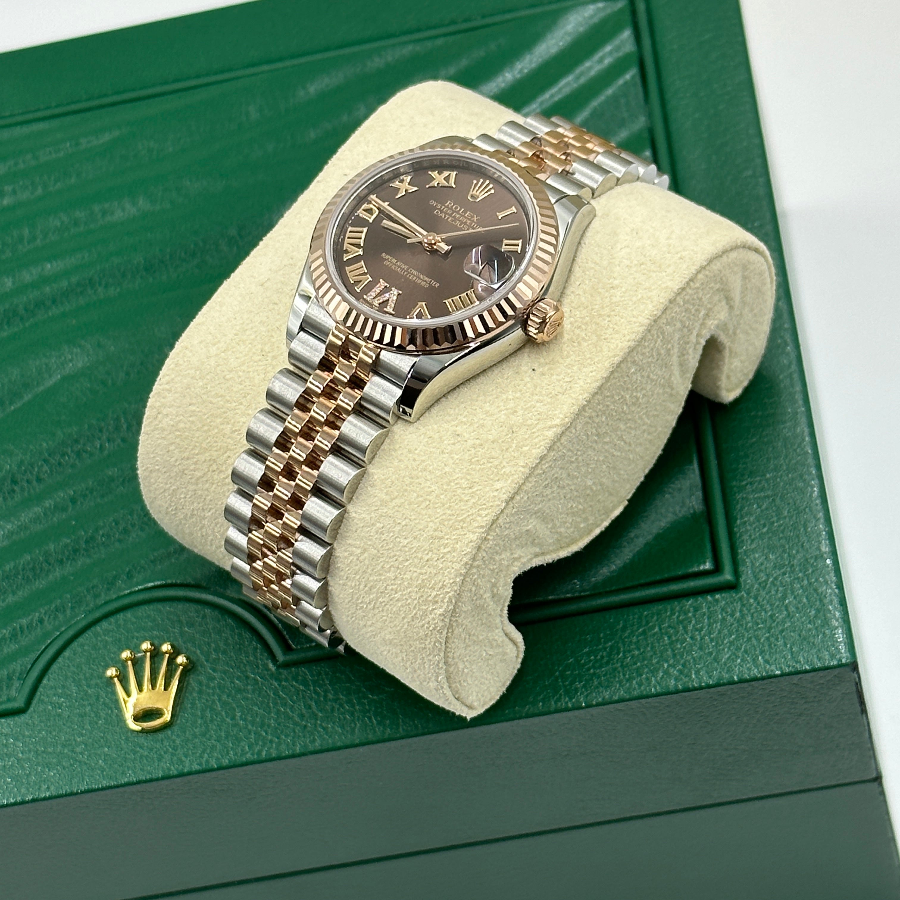 Rolex Dayjust 31 278271 VI Choco Roman Jubilee