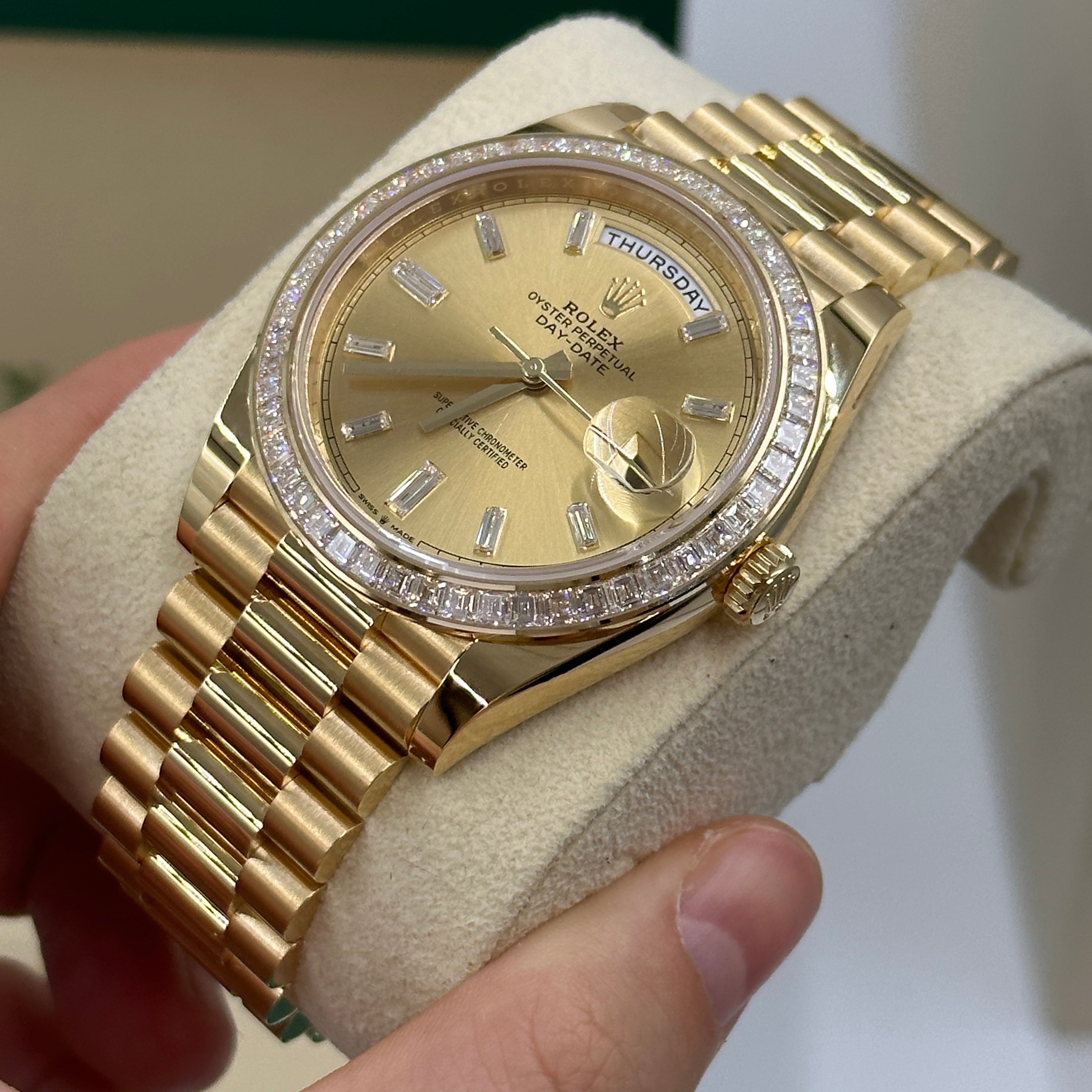 Rolex Day-Date 40228398TBR A CHAMP