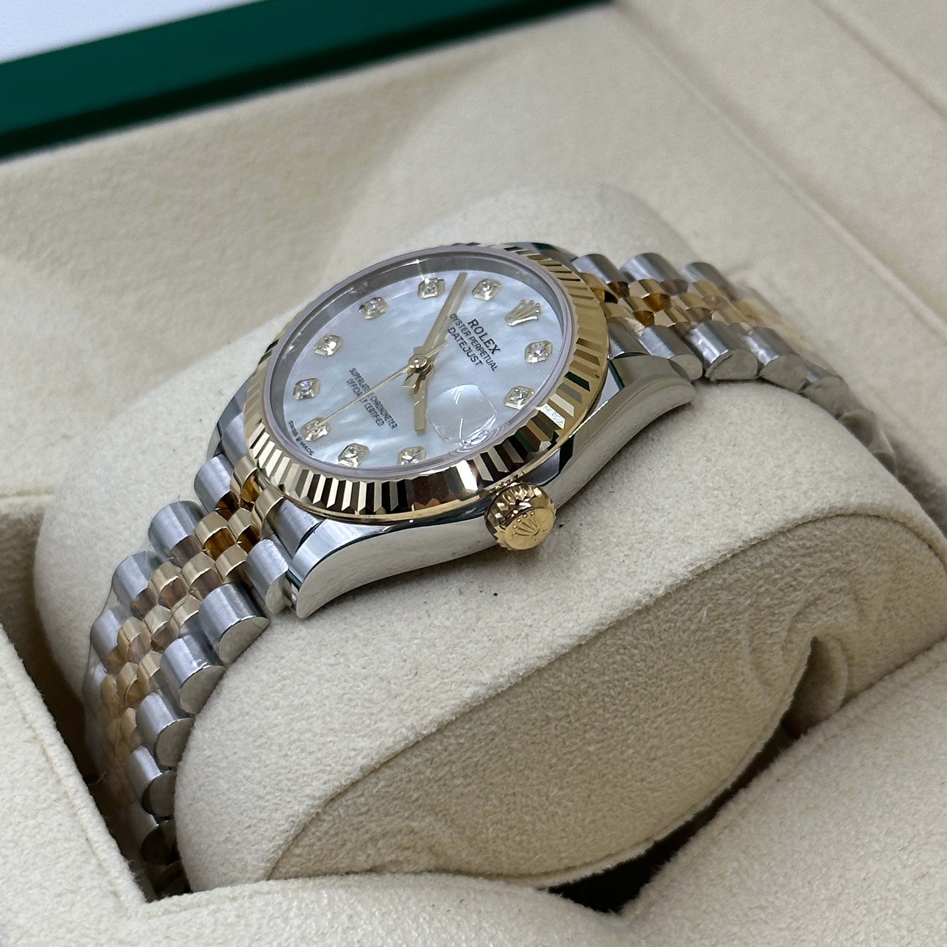 Rolex Datejust 31 278273NG White Jubilee 2026