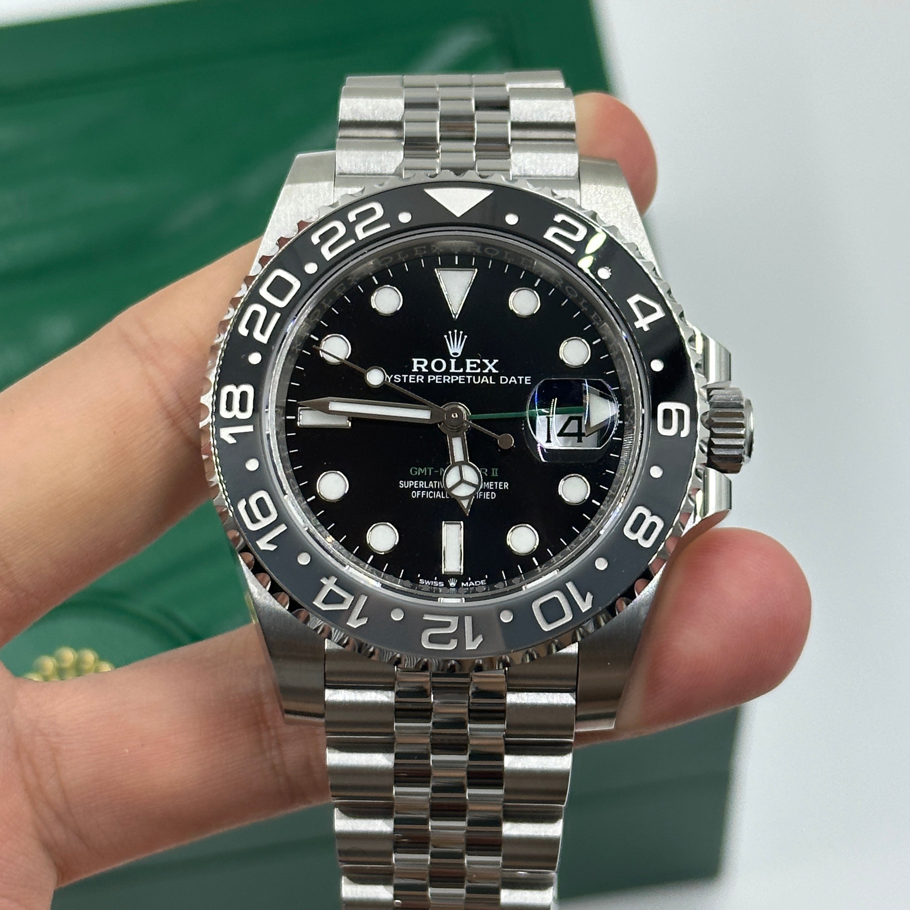 Rolex GMT-Master II 126710GRNR Jubilee 2025