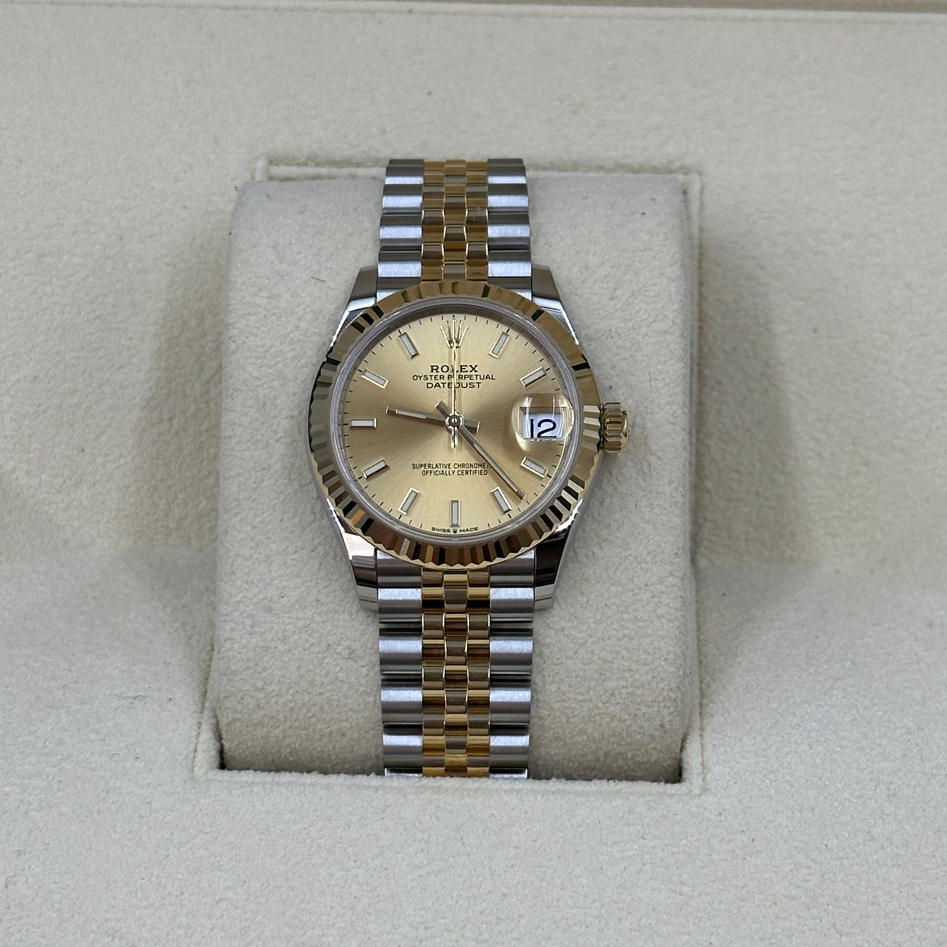 Rolex Datejust 31 278273 Champagne Index Jubilee