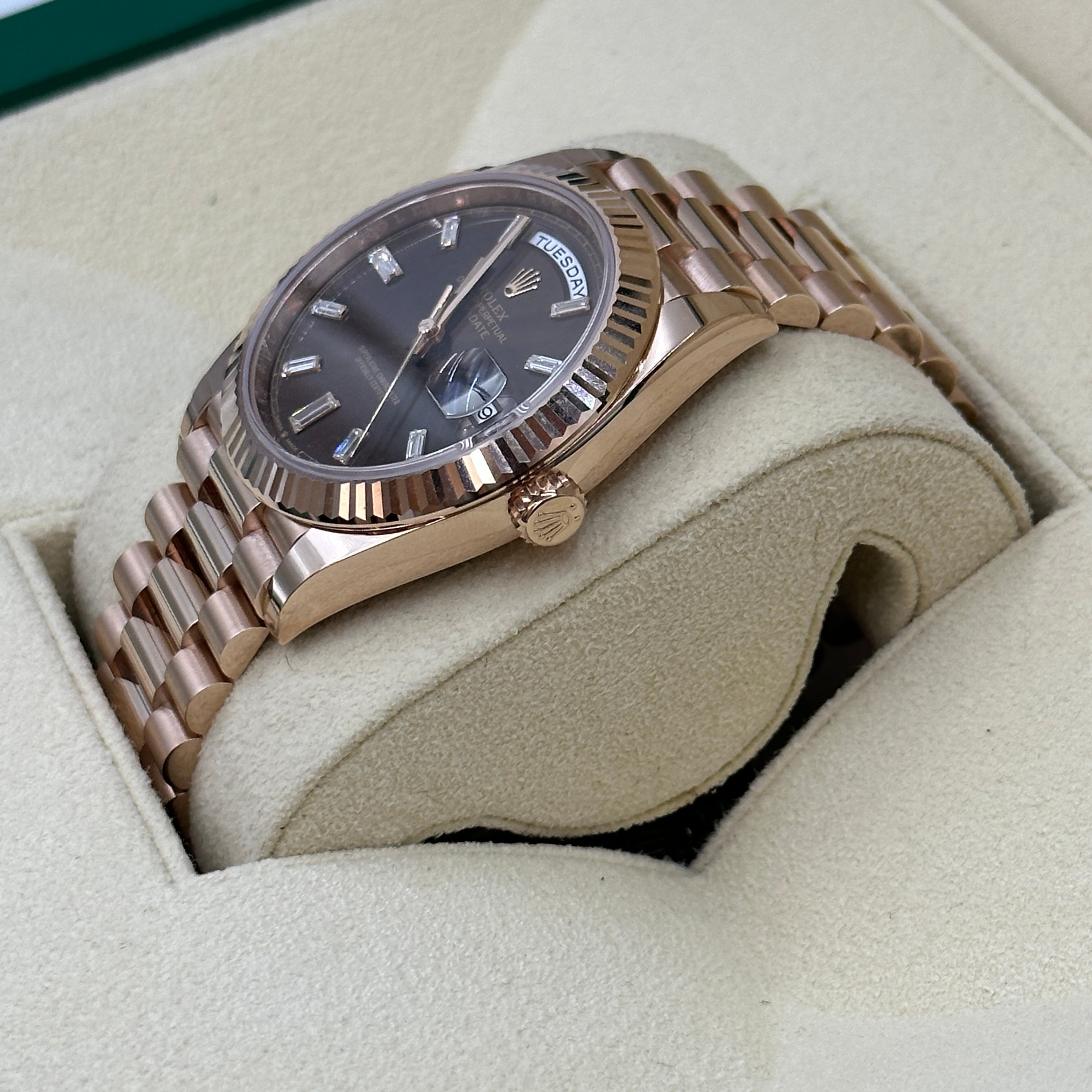 Rolex Day-Date 40 228235A Chocolate
