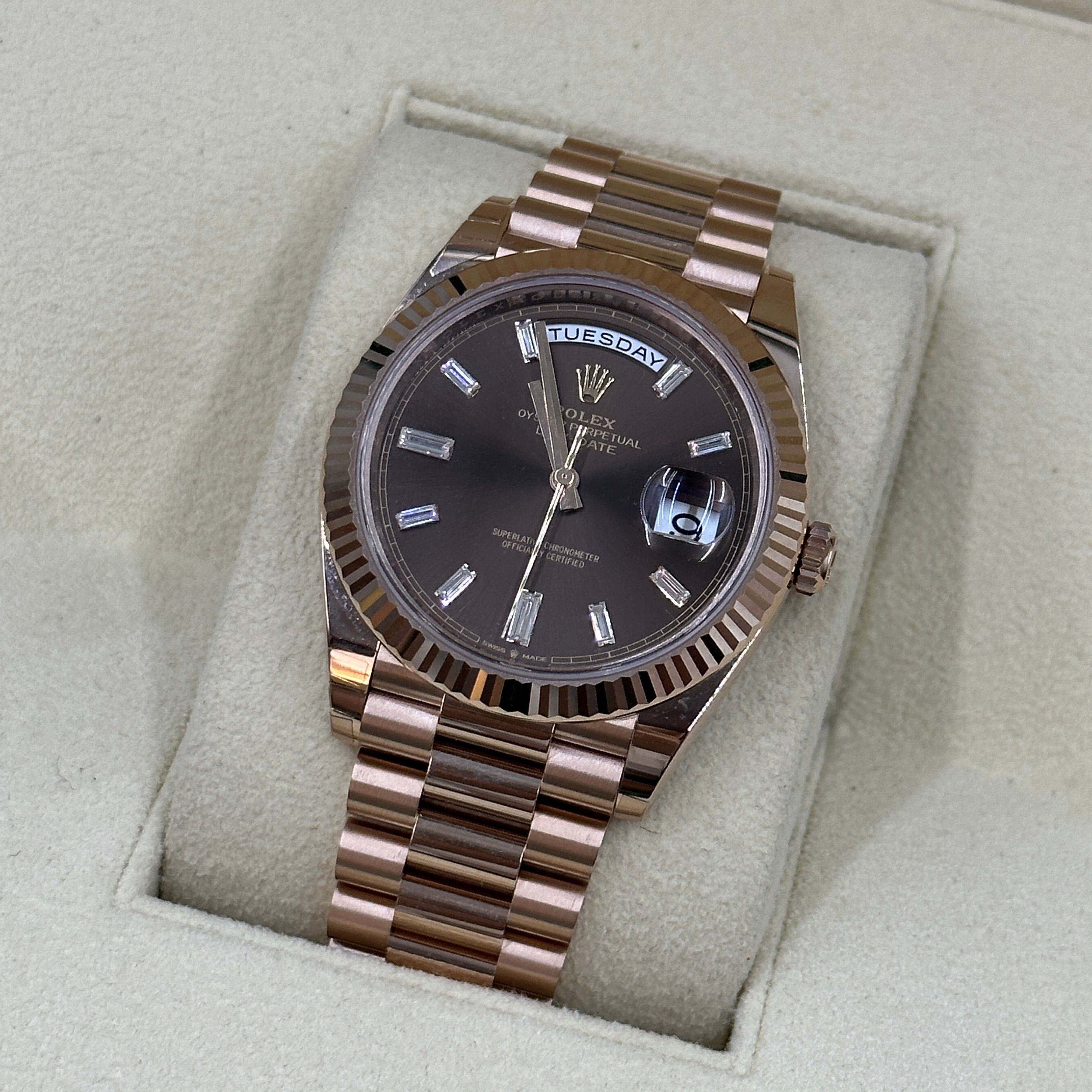 Rolex Day-Date 40 28235A CHOC