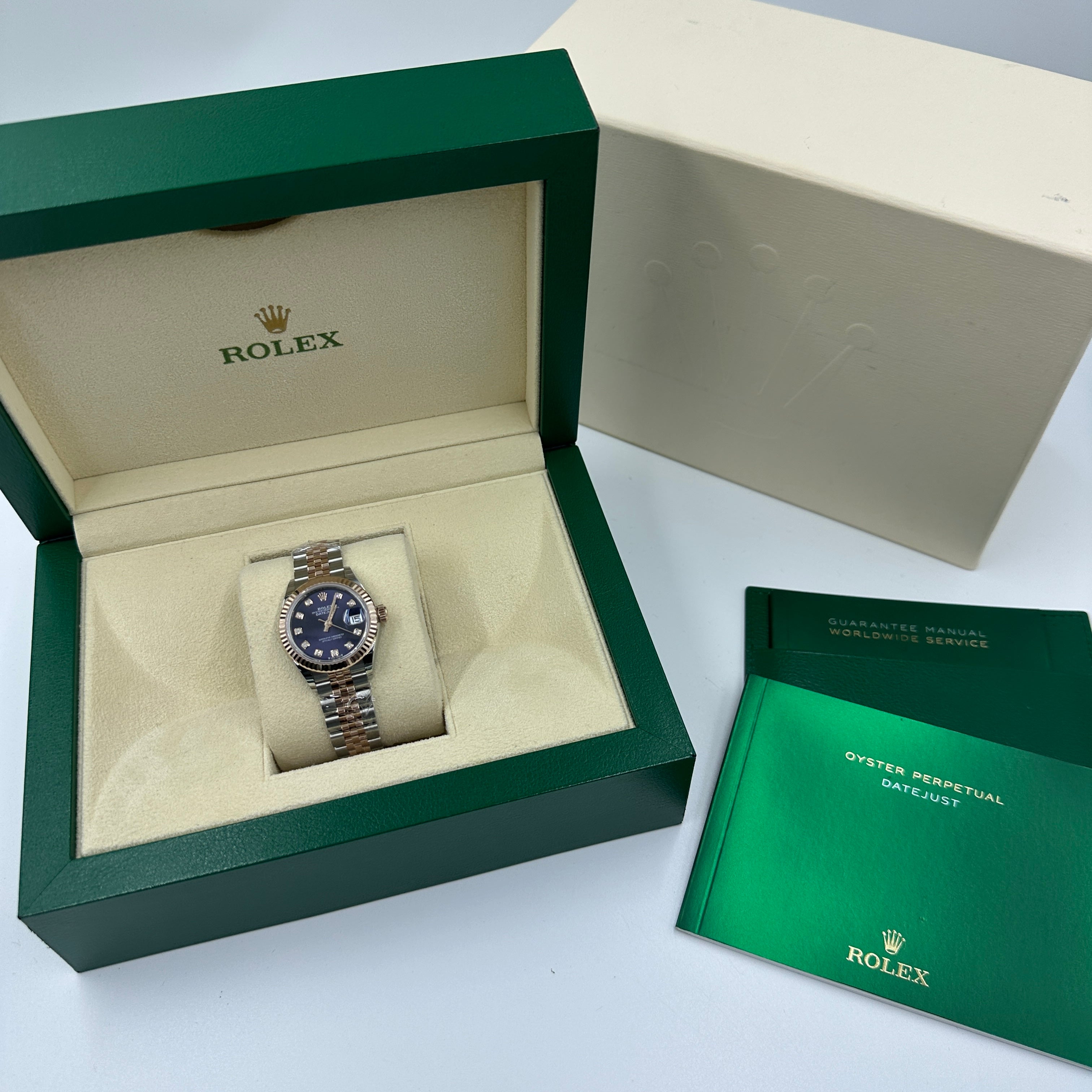 Rolex Lady-Datejust 279171G Lila Jubiläum 2025