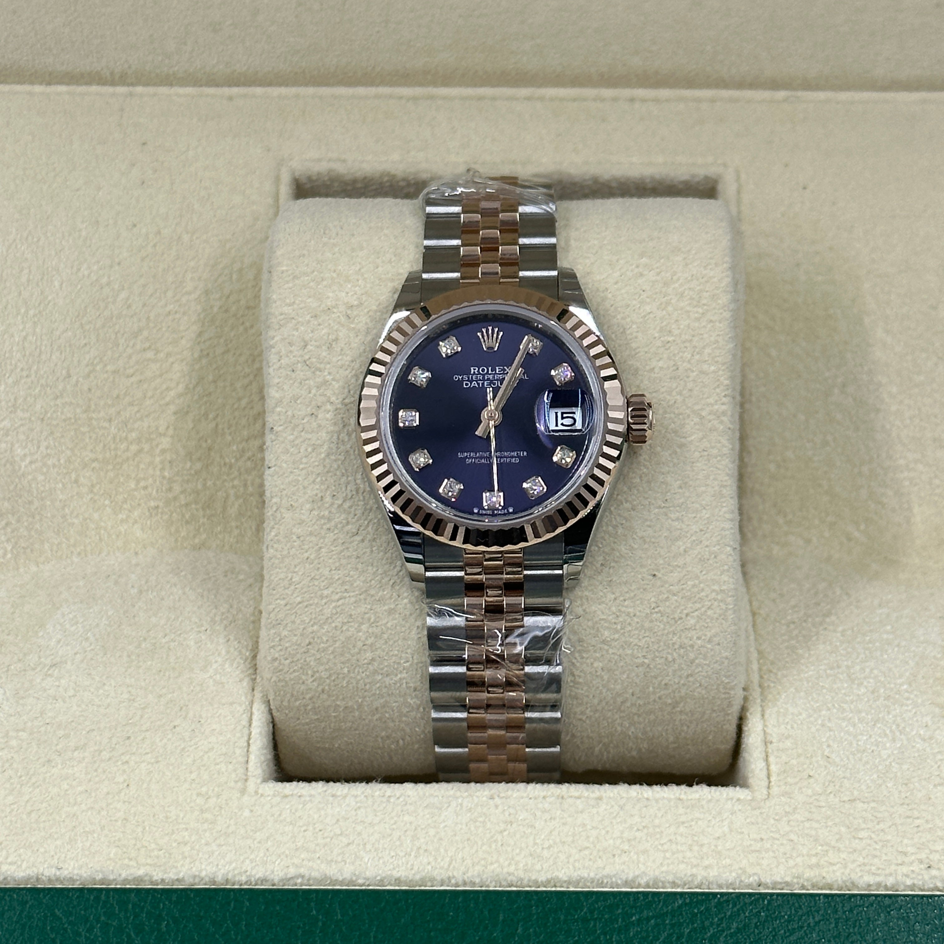 Rolex Lady-Datejust 279171G Lila Jubiläum 2025