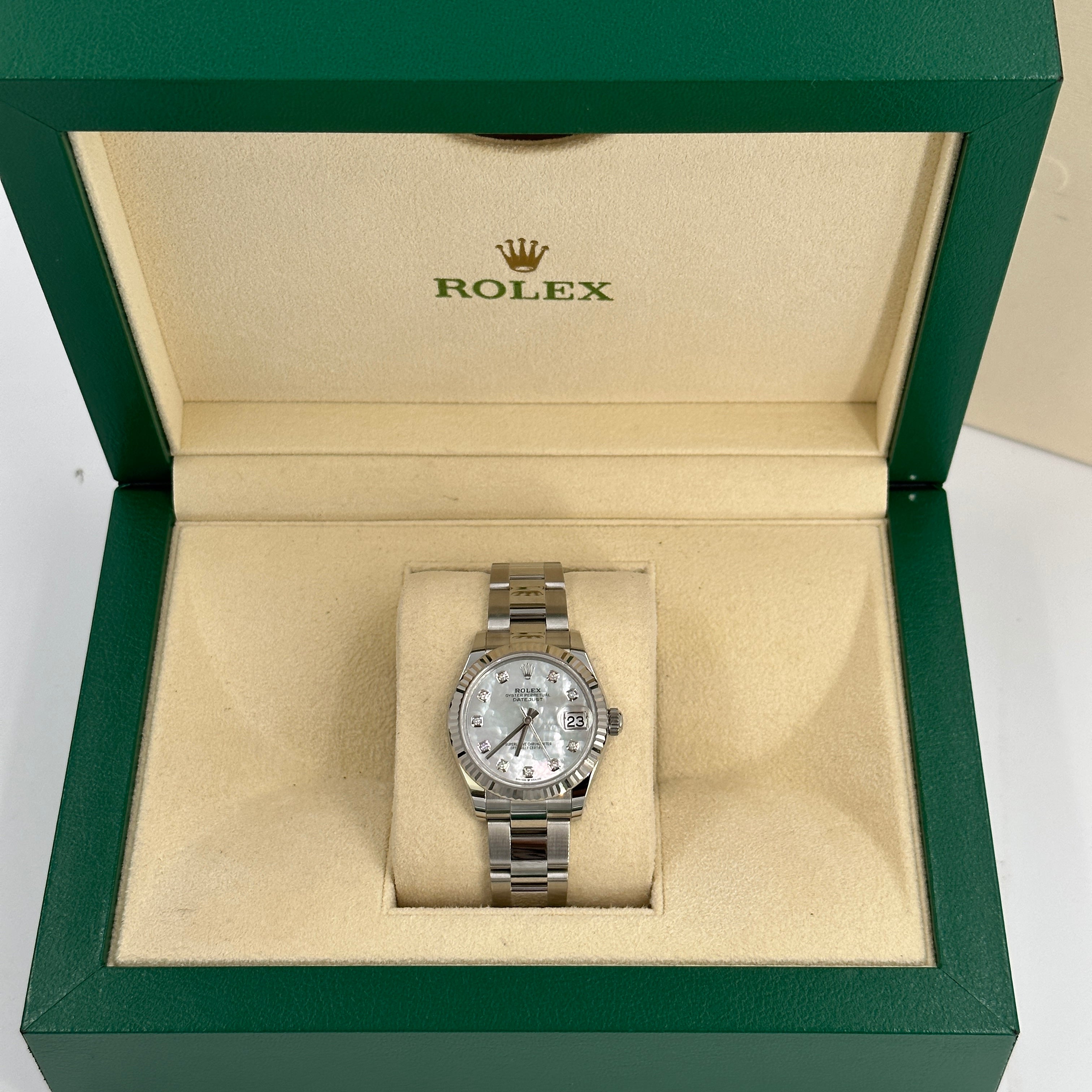 Rolex Datejust 31 278274 NG White Mother of Pearl Oyster