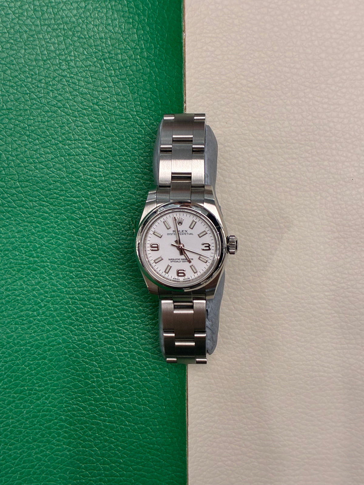 Rolex Oyster Perpetual26 176200 White Index/Explorer Oyster 2020 Full Set-AAQ