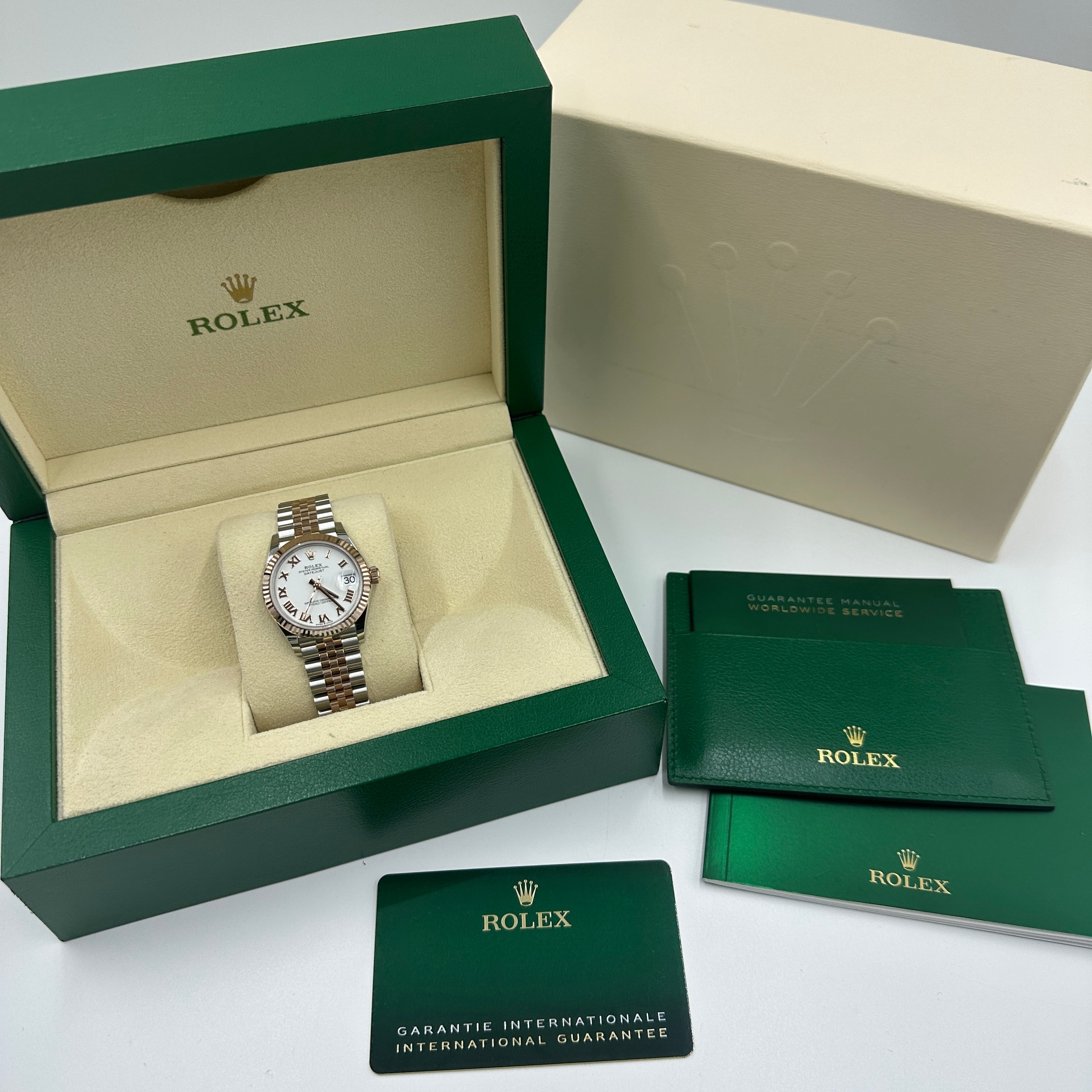 Rolex Datejust 31 278271 Weißes römisches Jubiläum 2025