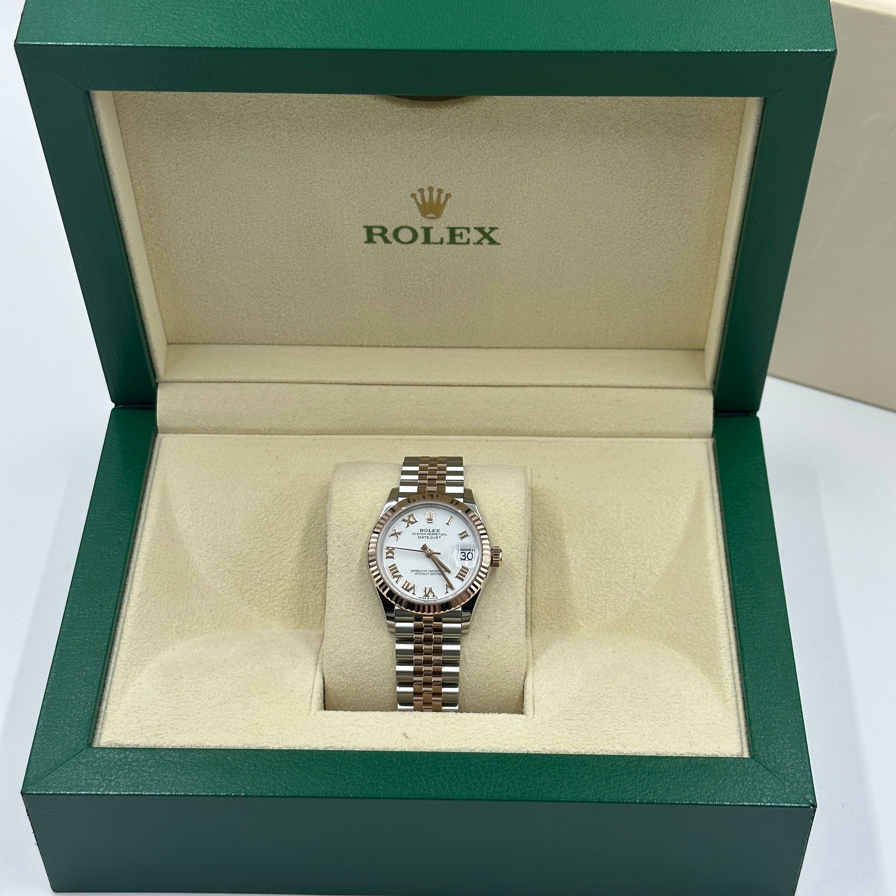 Rolex Datejust 31 278271 Weißes römisches Jubiläum 2025