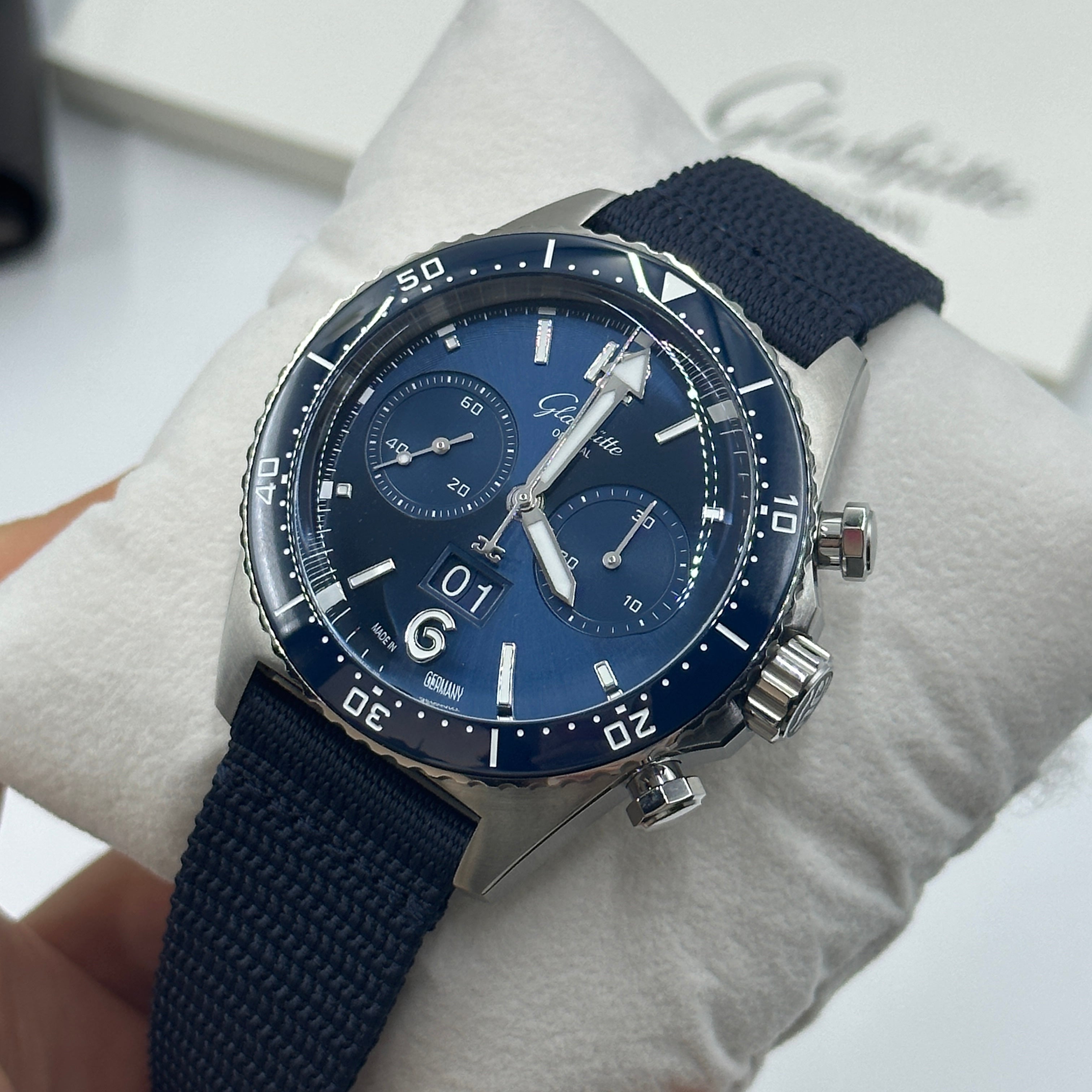 Glashütte Original Seaq Chronograph Blue Dial 1-37-23-02-81-36 2026