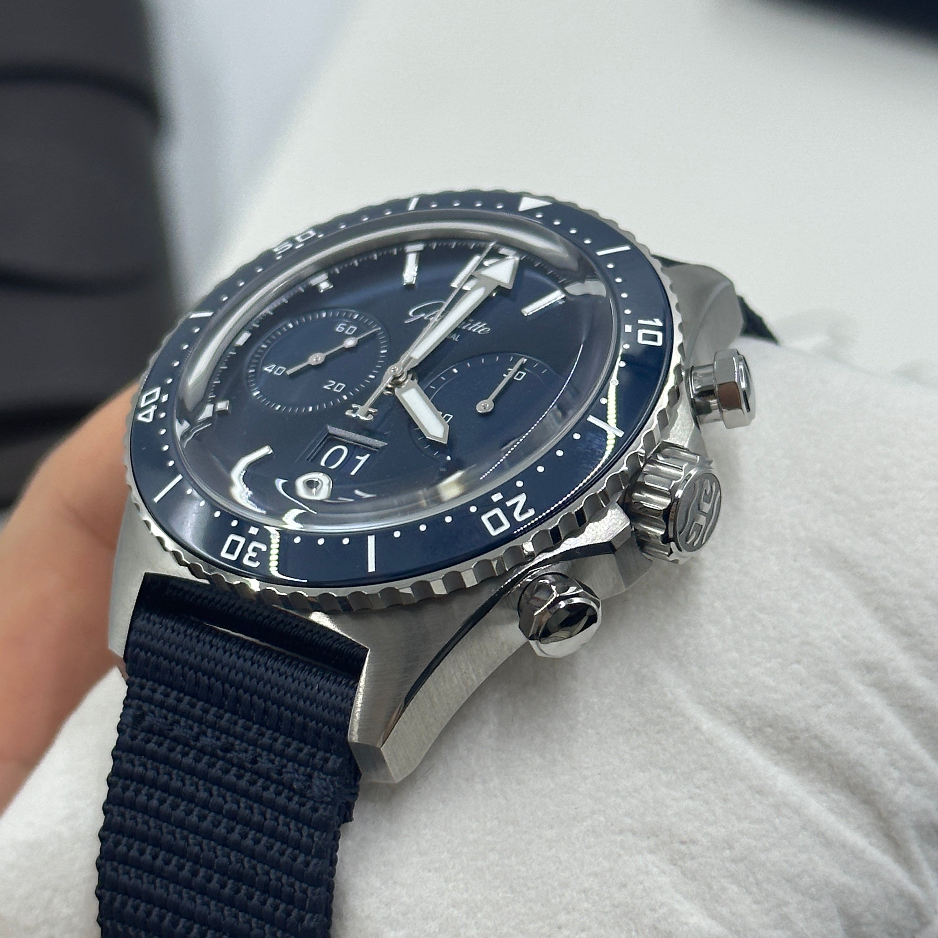 Glashütte Original Seaq Chronograph Blue Dial 1-37-23-02-81-36 2026