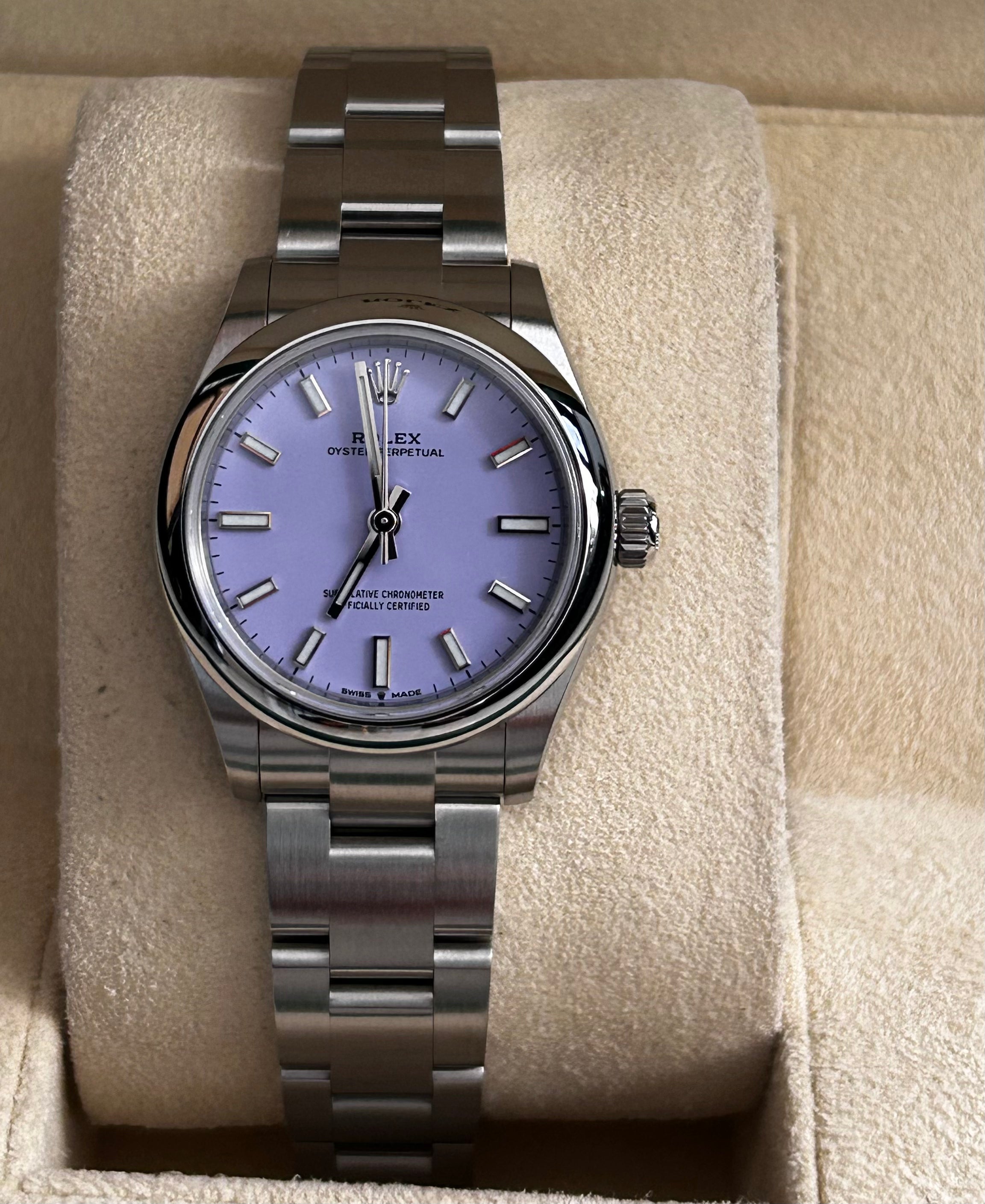 Rolex Oyster Perpetual 31 277200 Purple