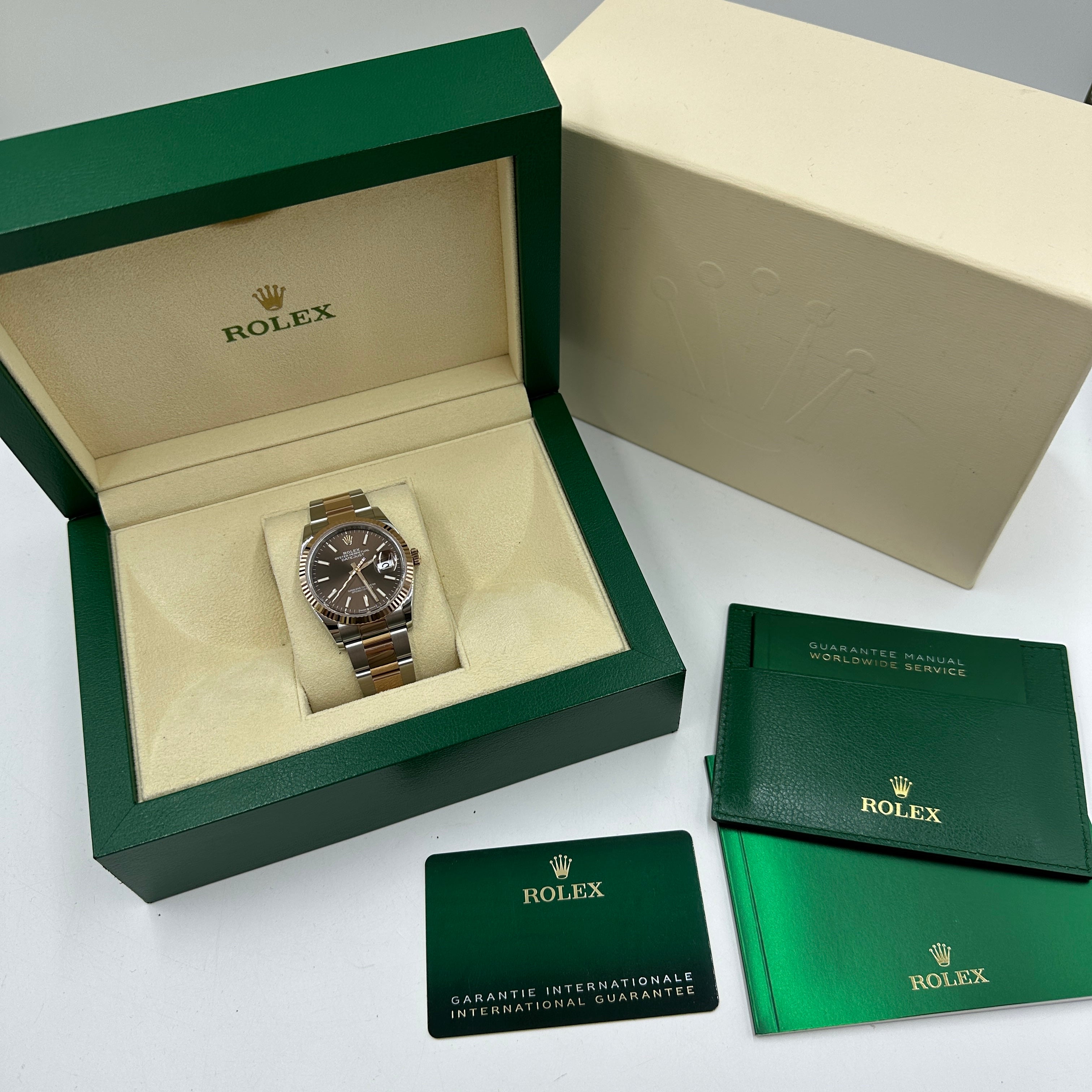 Rolex Datejust 36 126231 Choc Index Oyster 2025