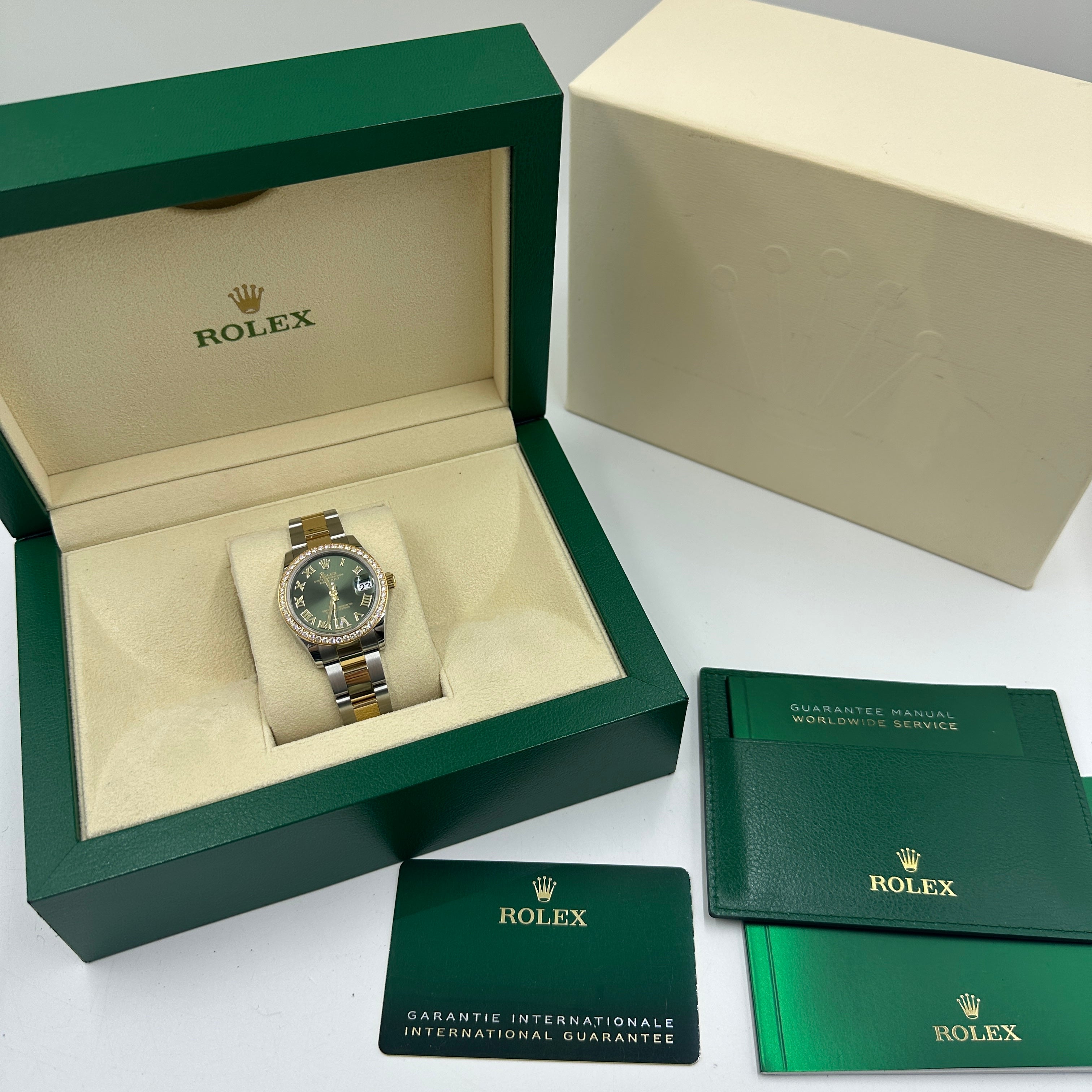 Rolex Datejust 31 278383RBR Grüne VI Oyster 2023