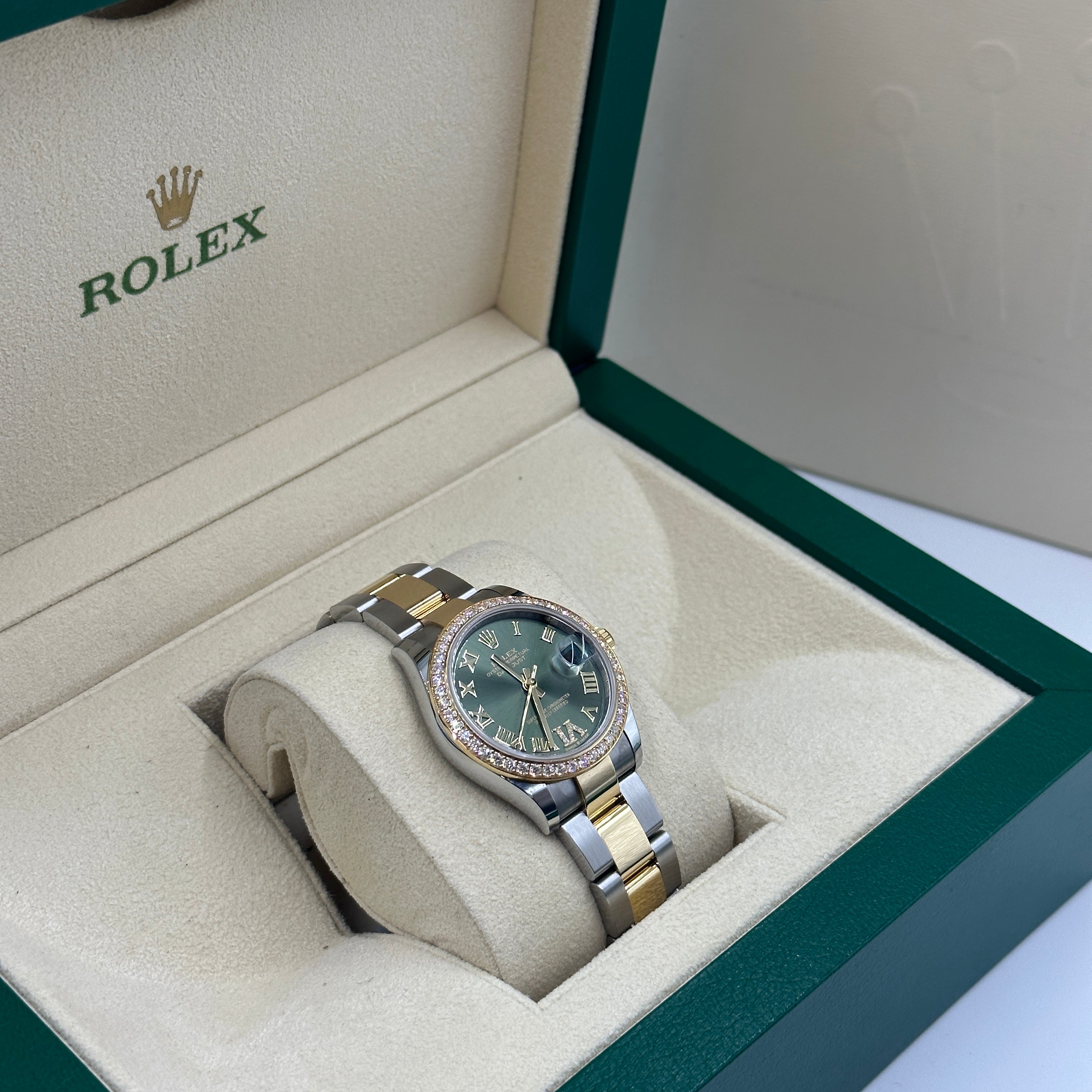 Rolex Datejust 31 278383RBR Grüne VI Oyster 2023