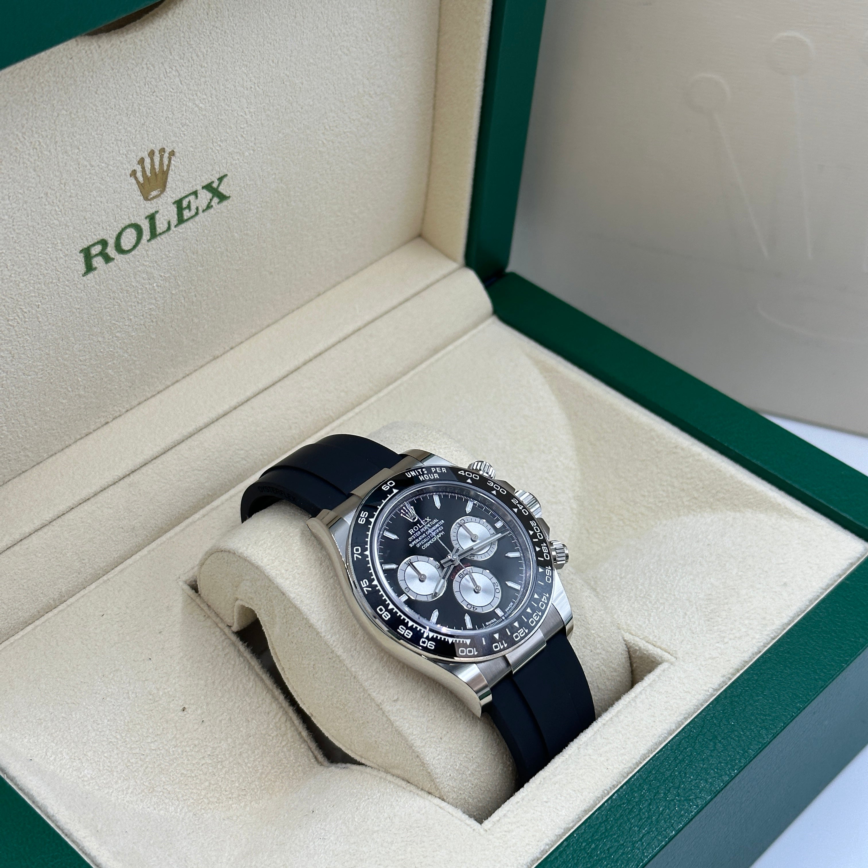 Rolex Cosmograph Daytona 126519 Hellschwarz und Stahl