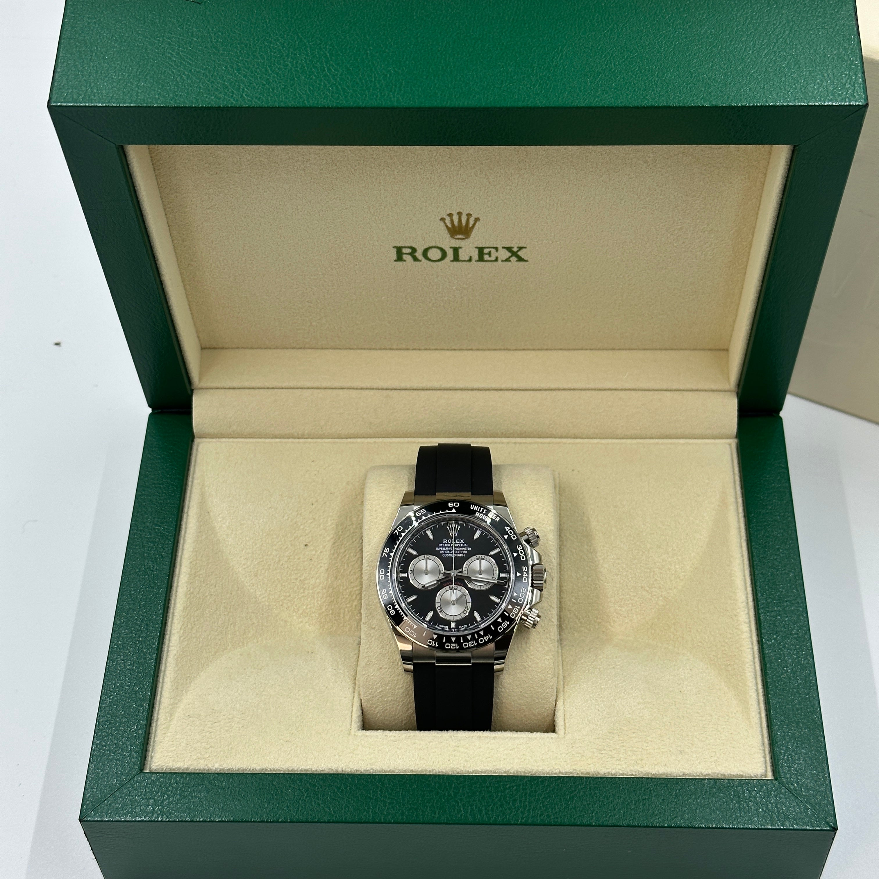 Rolex Cosmograph Daytona 126519 Hellschwarz und Stahl